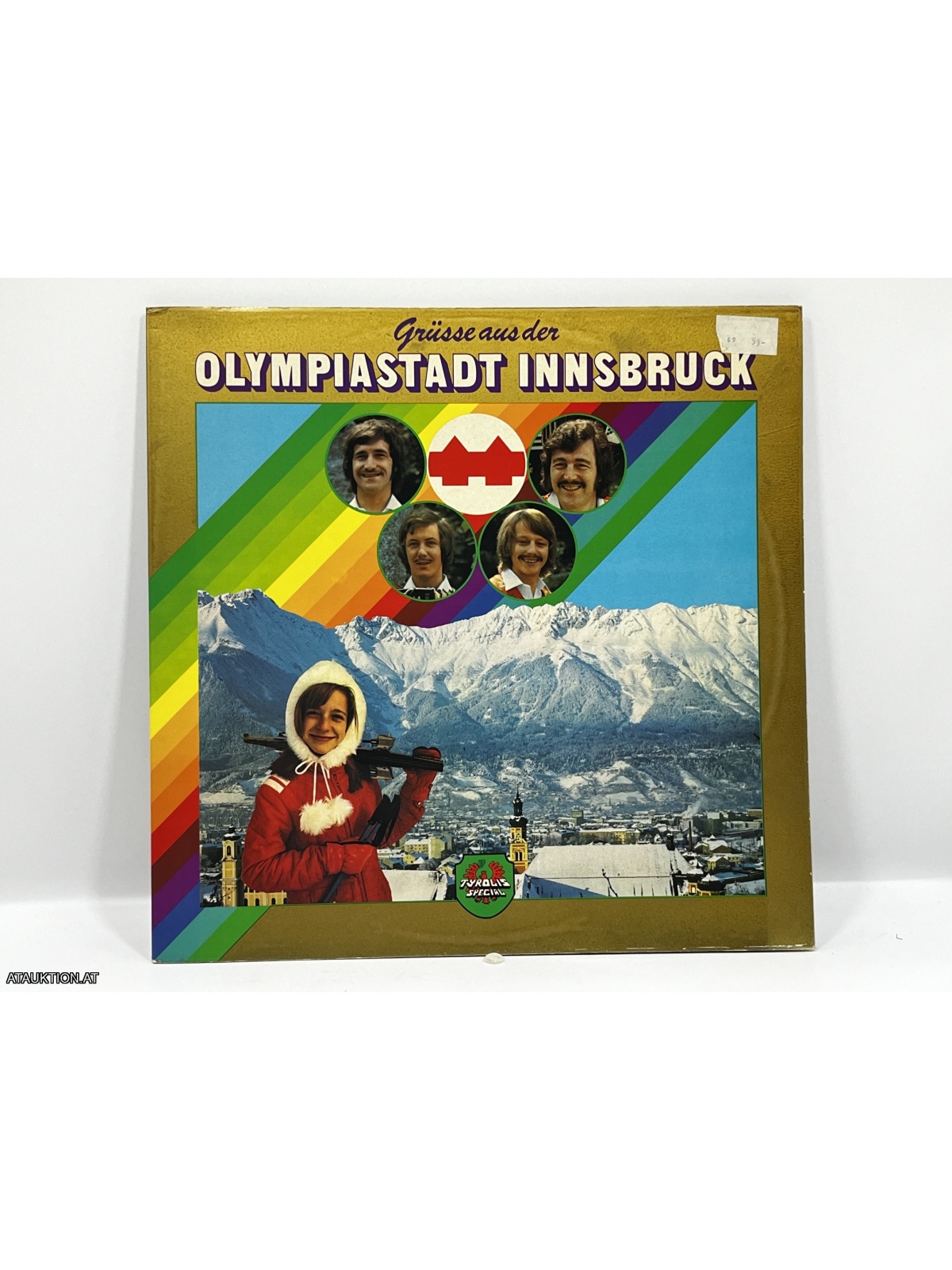 LP / Original 4 Tiroler Buam – Grüsse Aus Der Olympiastadt Innsbruck