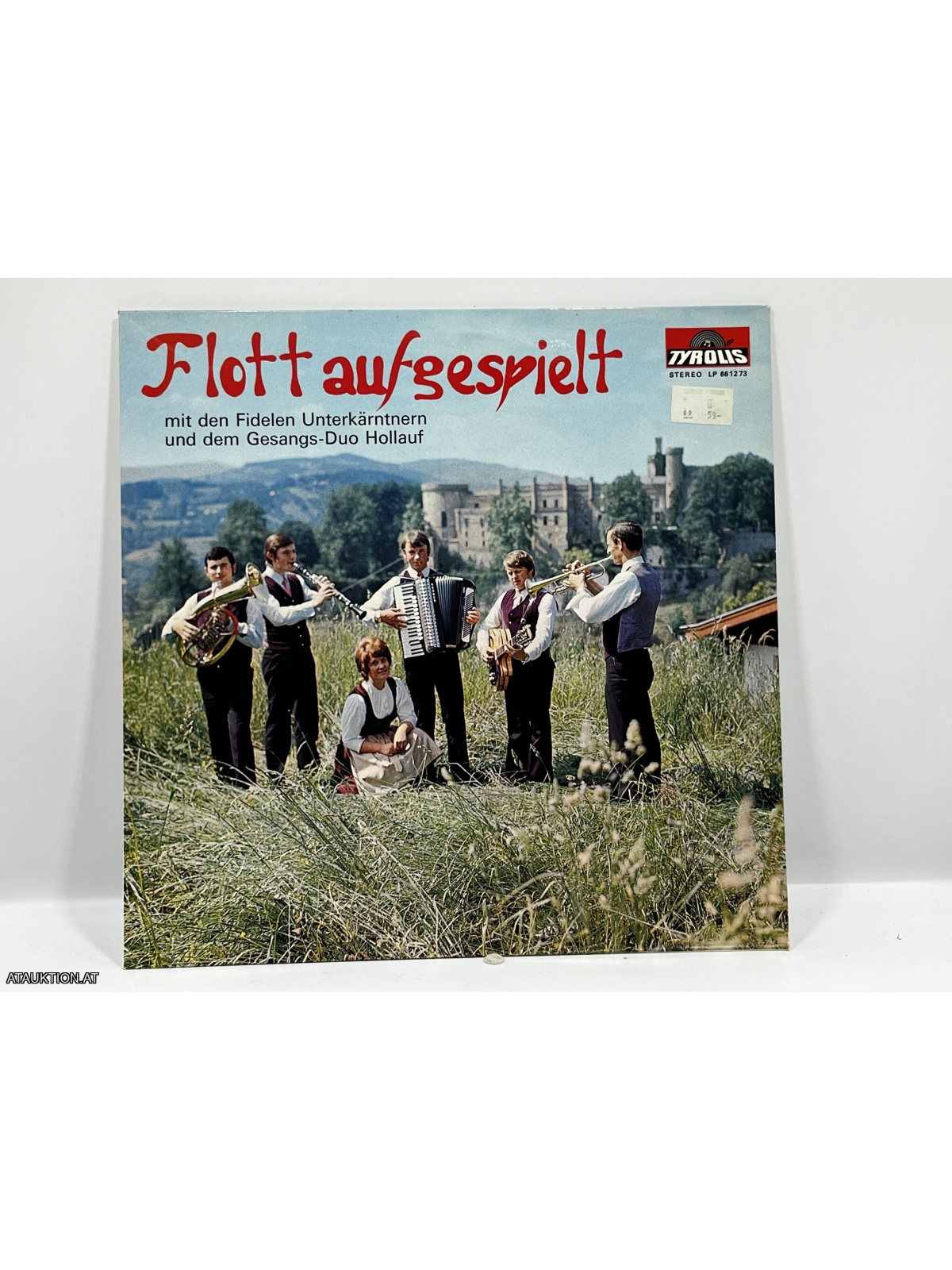 LP / Die Fidelen Unterkärntner Und Das Gesangs-Duo Hollauf – Flott Aufgespielt