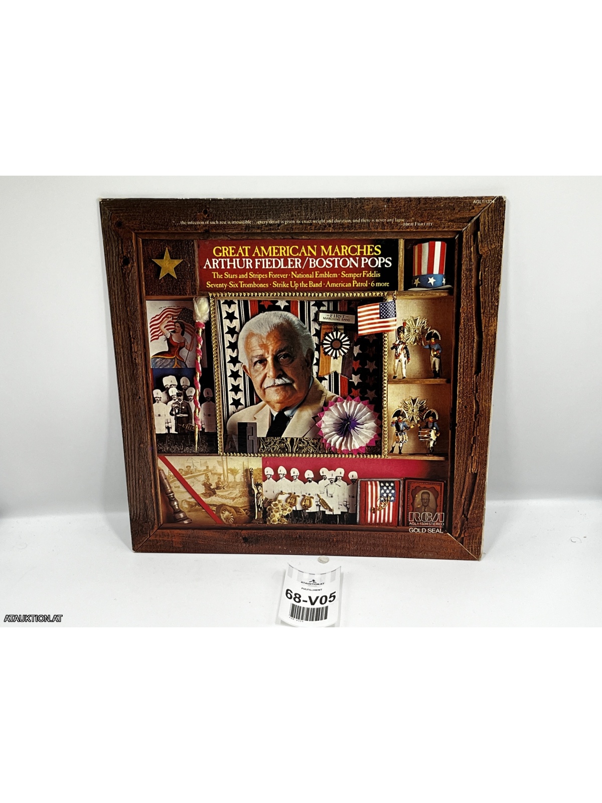 LP / Arthur Fiedler / Boston Pops – Great American Marches