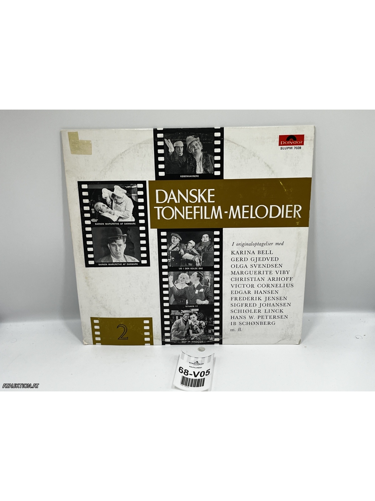 LP / Various – Danske Tonefilm-melodier 2