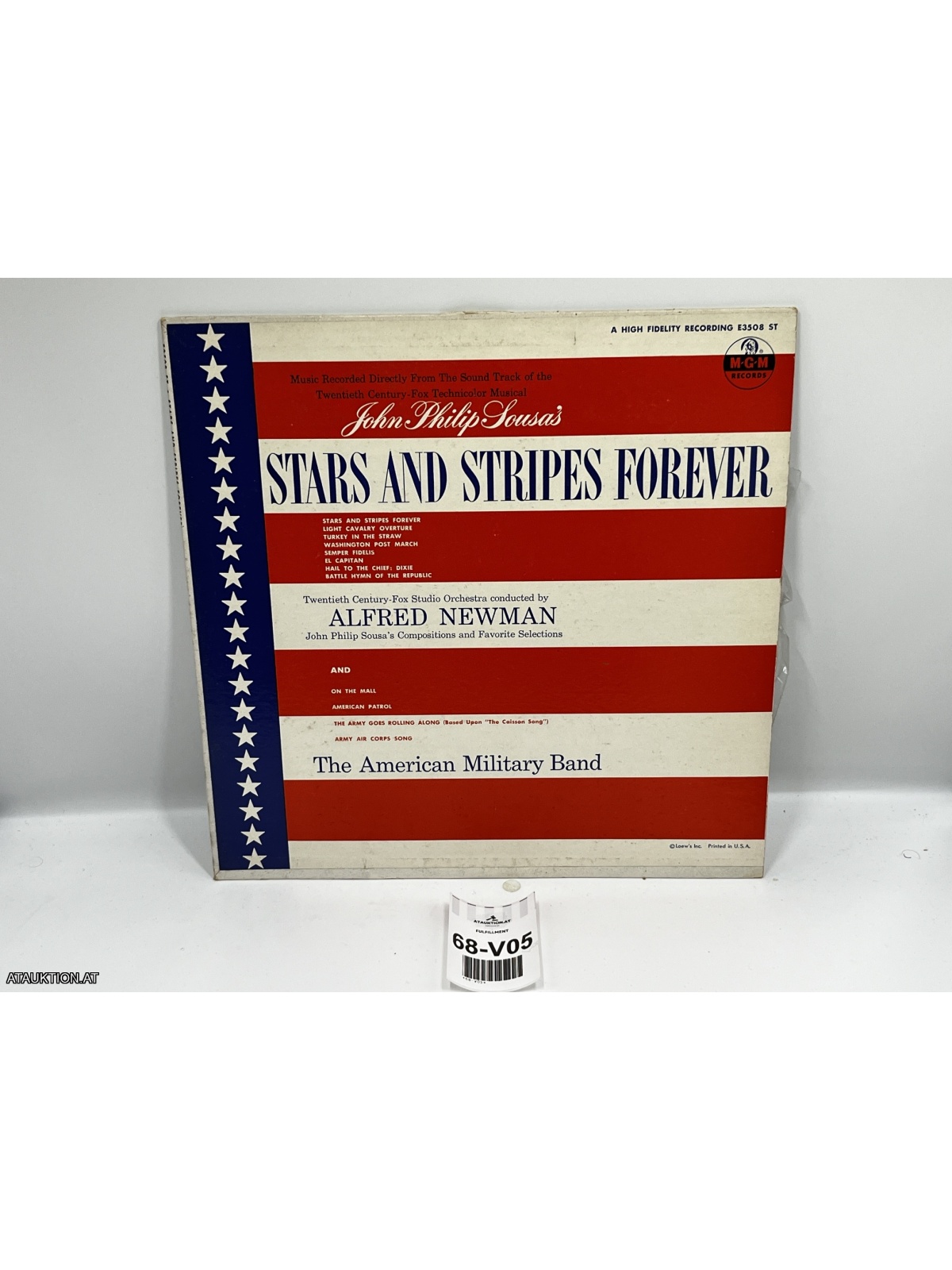 LP / Alfred Newman – Stars And Stripes Forever