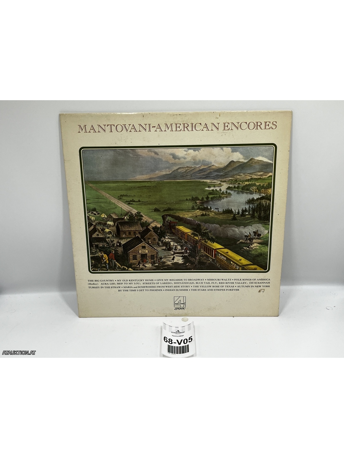 LP / Mantovani And His Orchestra – American Encores