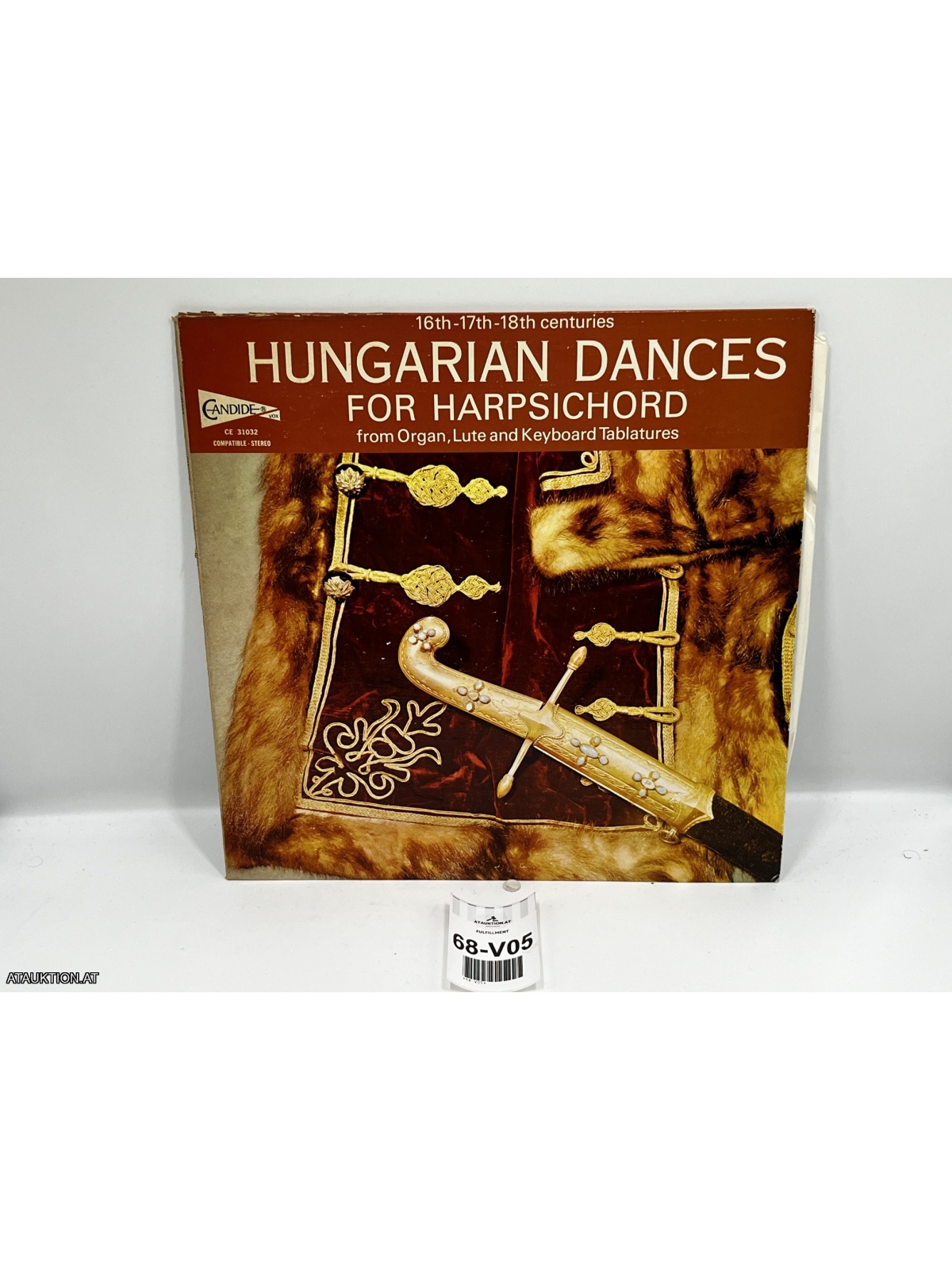 LP / Janos Sebestyen – Hungarian Dances For Harpsichord