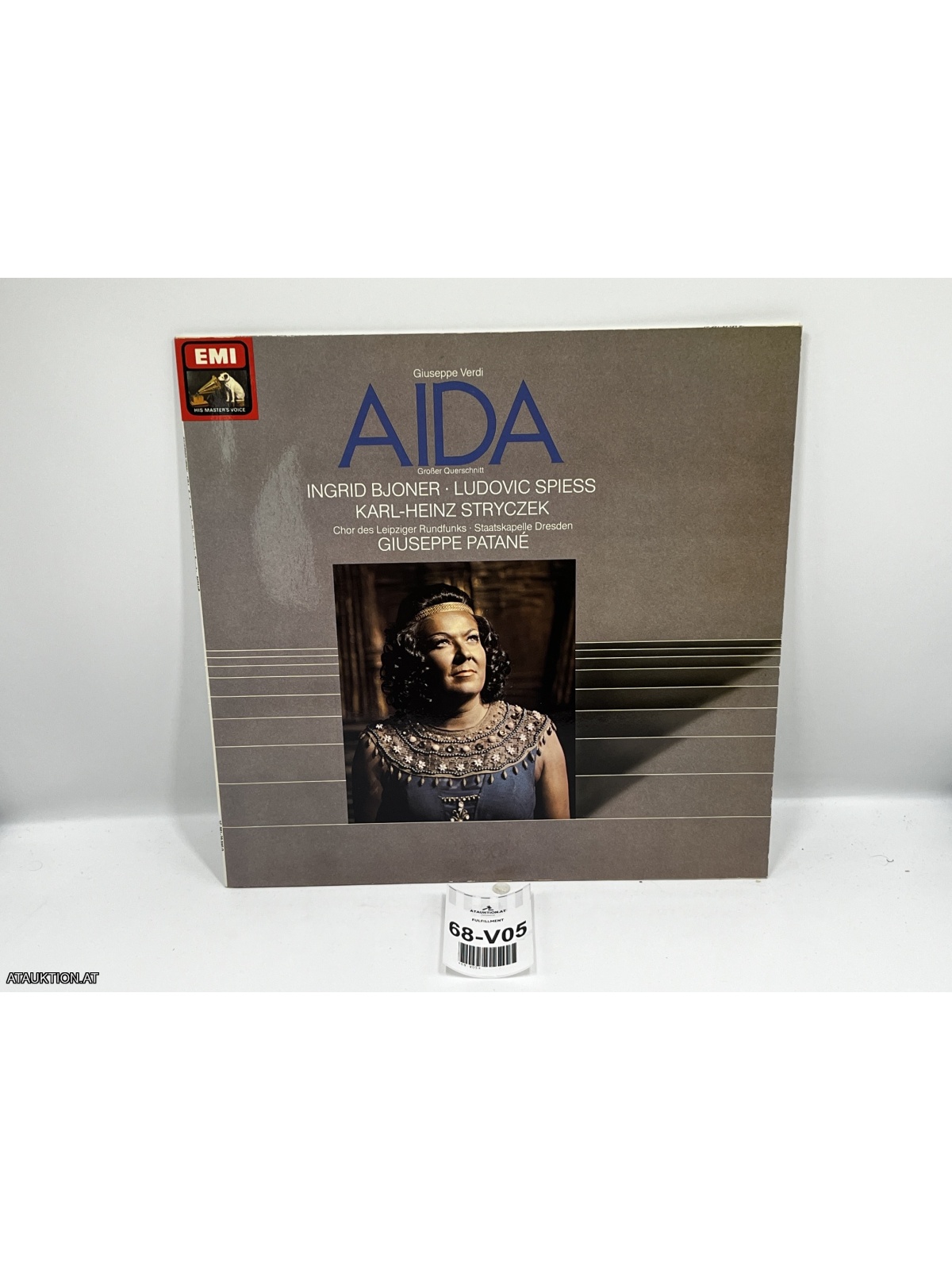 LP / Verdi, Ingrid Bjoner, Ludovic Spiess, Karl-Heinz Stryczek – Aida