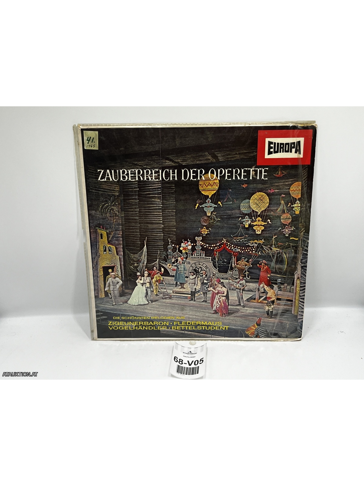 LP / Grosses Opern-Orchester, Operetten-Chor – Zauberreich Der Operette