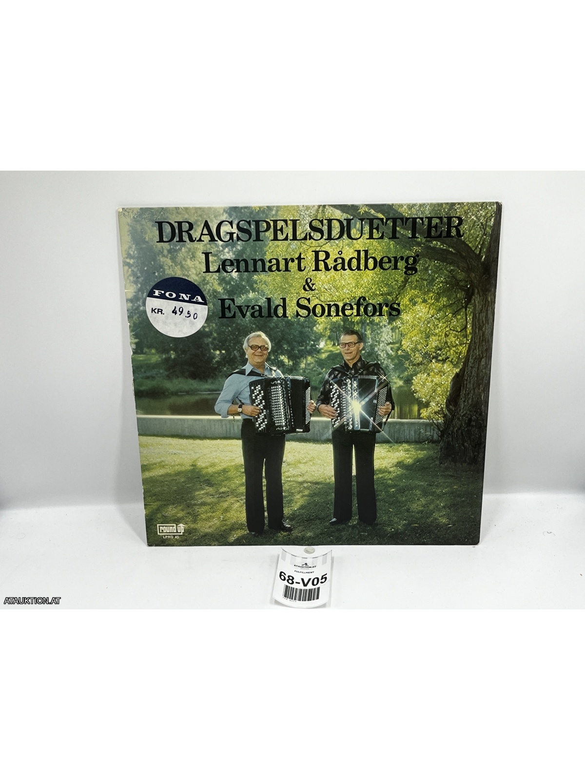 LP / Lennart Rådberg & Evald Sonefors – Dragspelsduetter