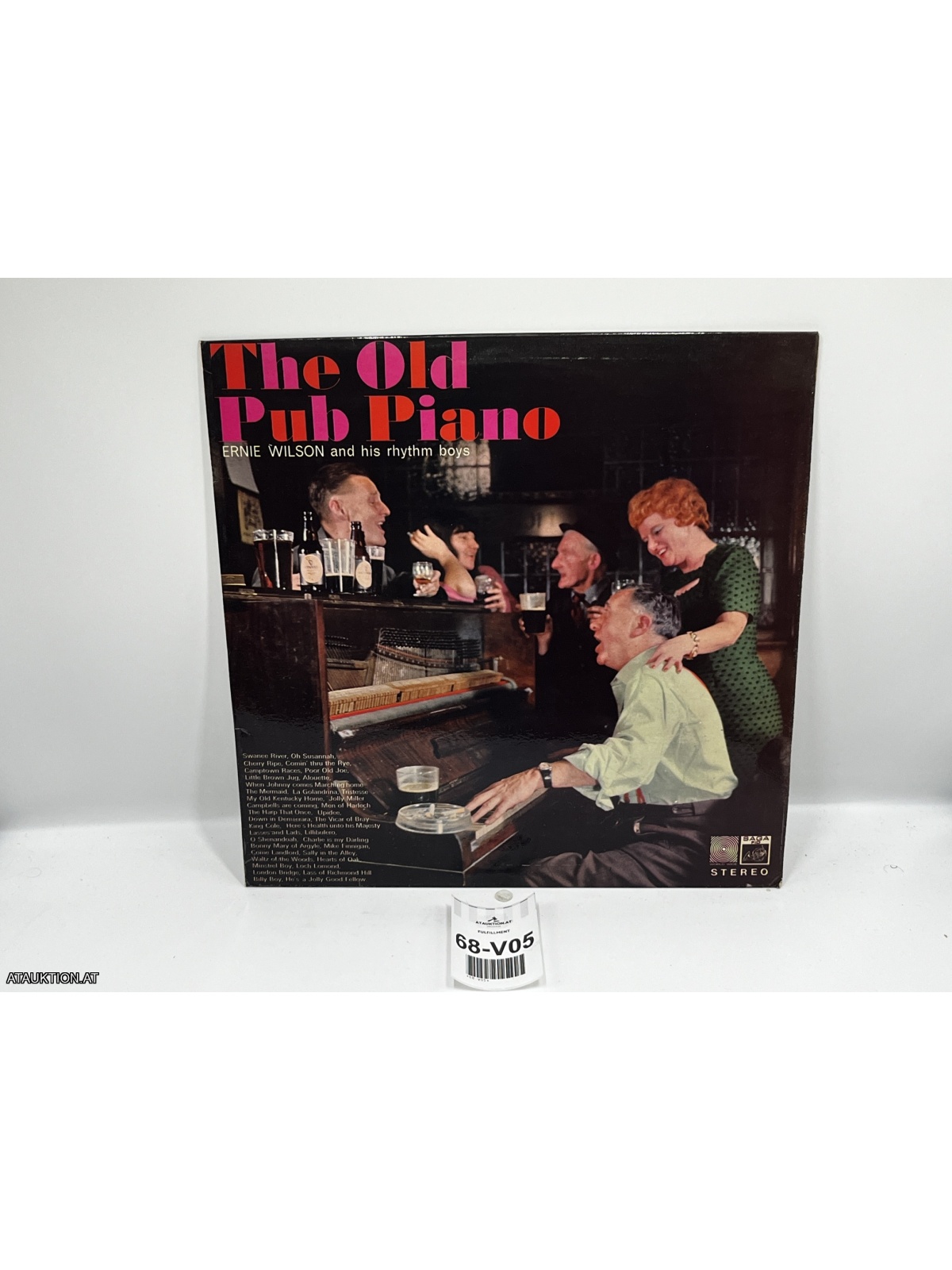 LP / Ernie Wilson, Ernie Wilson And His Rhythm Boys – The Old Pub Piano