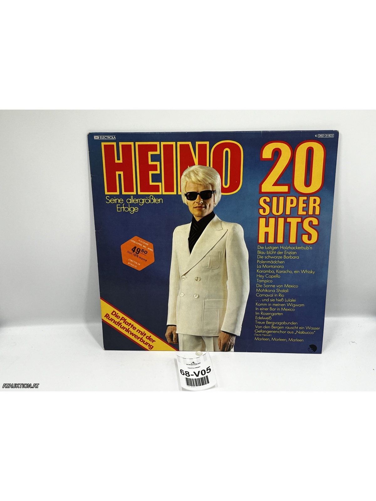 LP / Heino – 20 Super Hits - Seine Allergrößten Erfolge