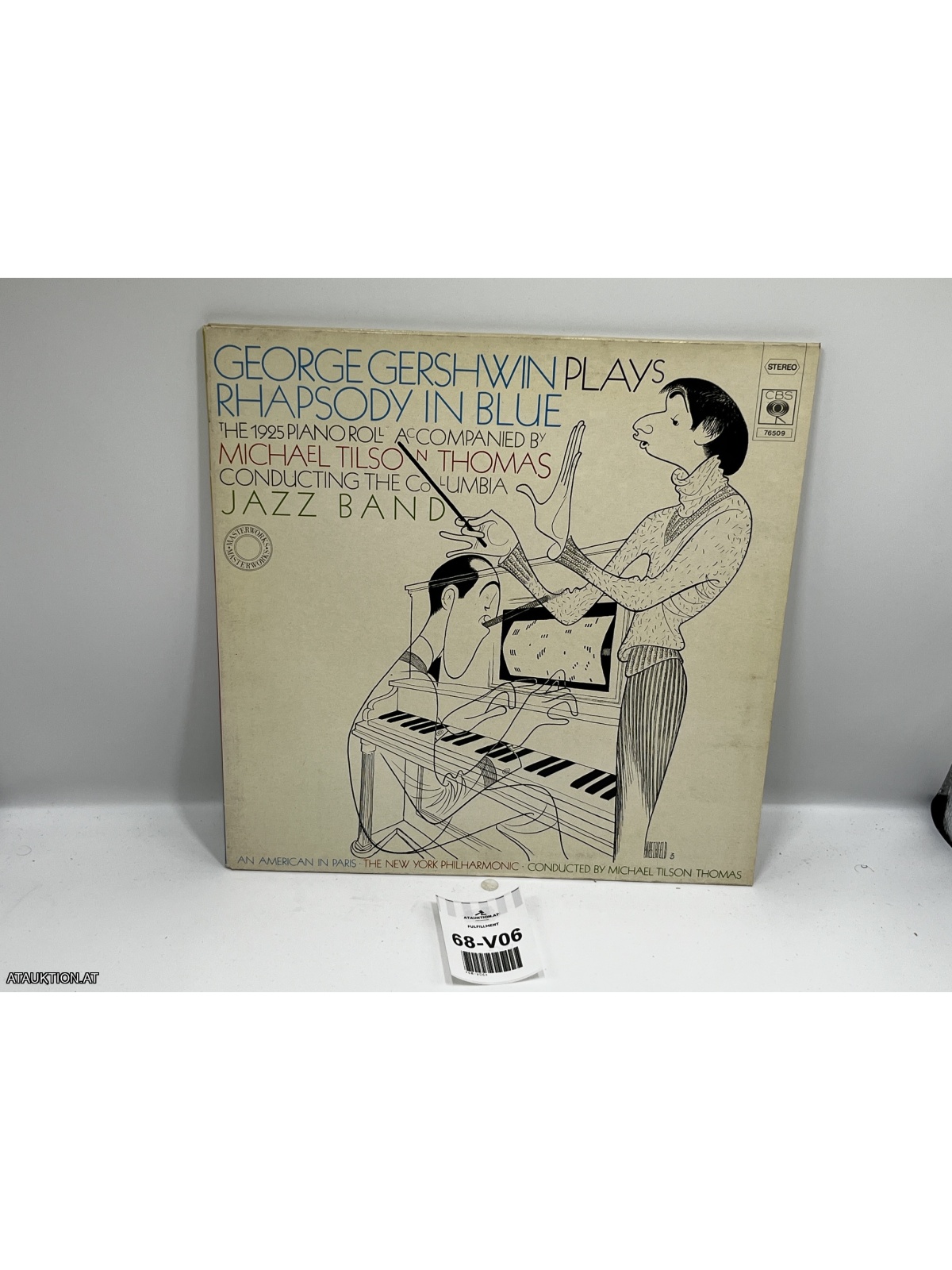 LP / George Gershwin Accompanied – Rhapsody In Blue - The 1925 Piano Roll