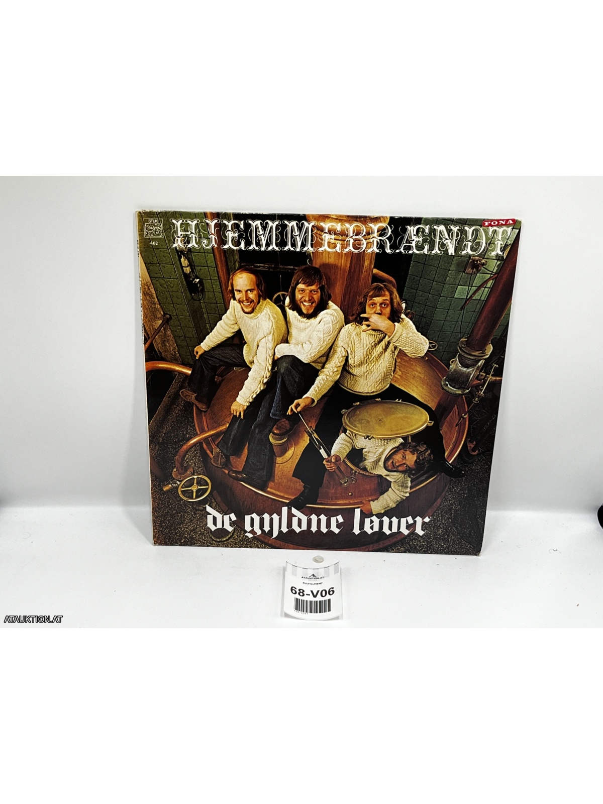 LP / De Gyldne Løver – Hjemmebrændt