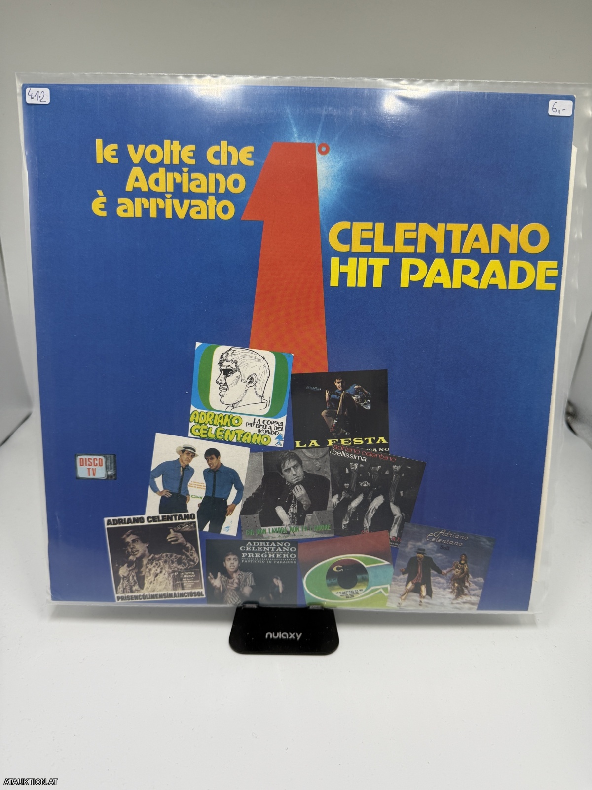 LP / Adriano Celentano – Celentano Hit Parade - Le Volte Che Adriano È Arrivato Primo