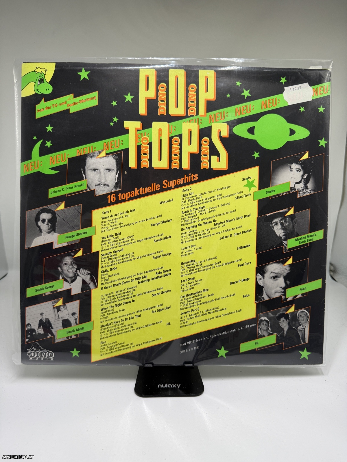 LP / Various – Dino Pop Tops