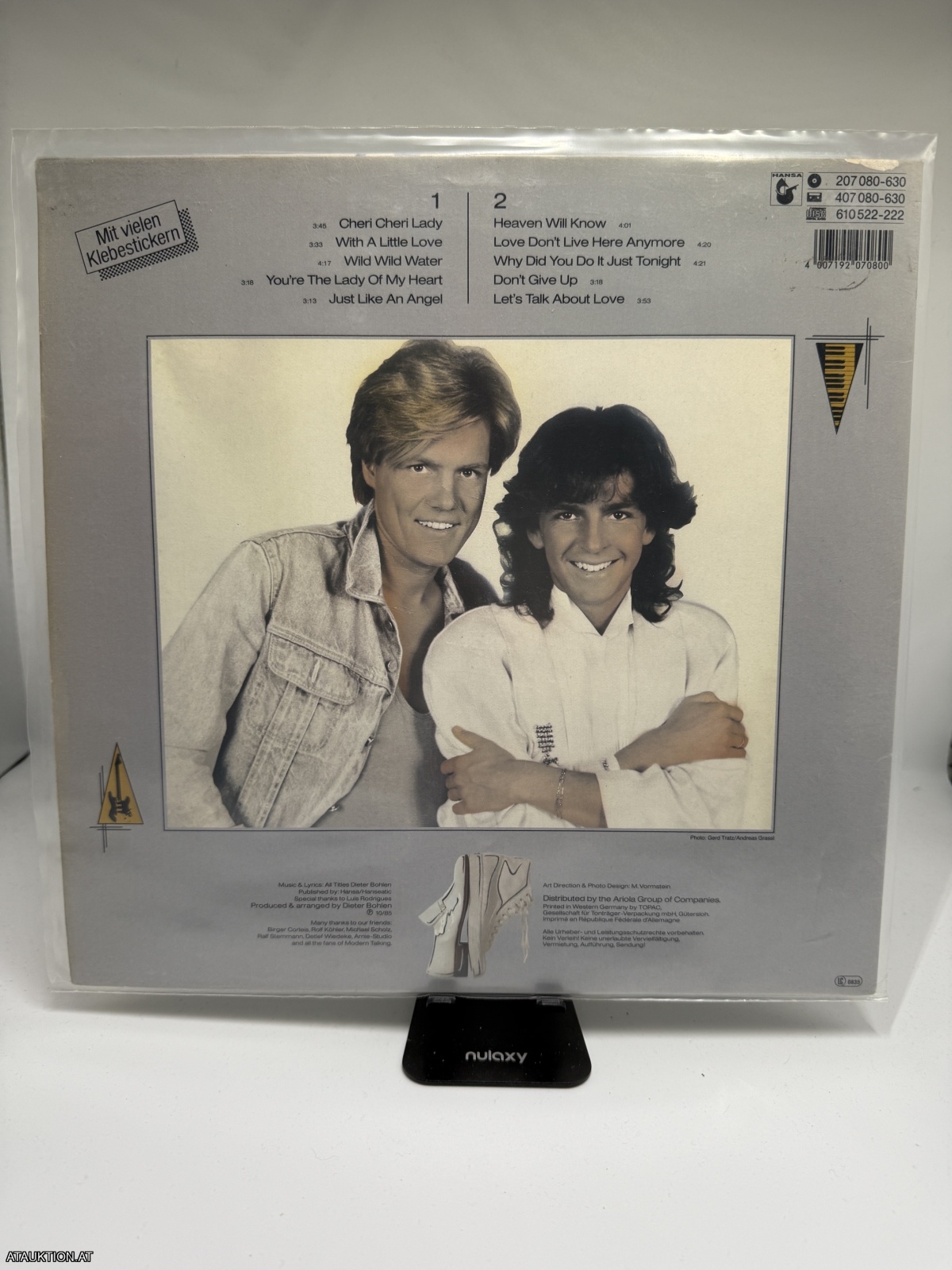 LP / Modern Talking – Let's Talk About Love (The 2nd Album)