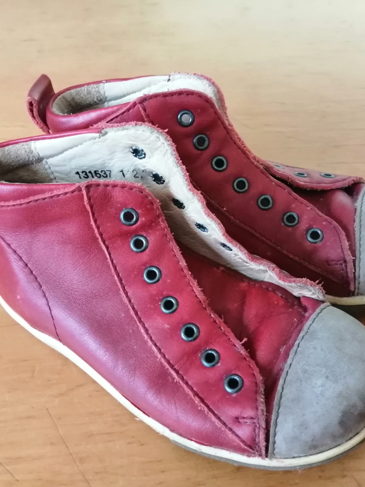 Kinder echt Lederschuhe gr. 27