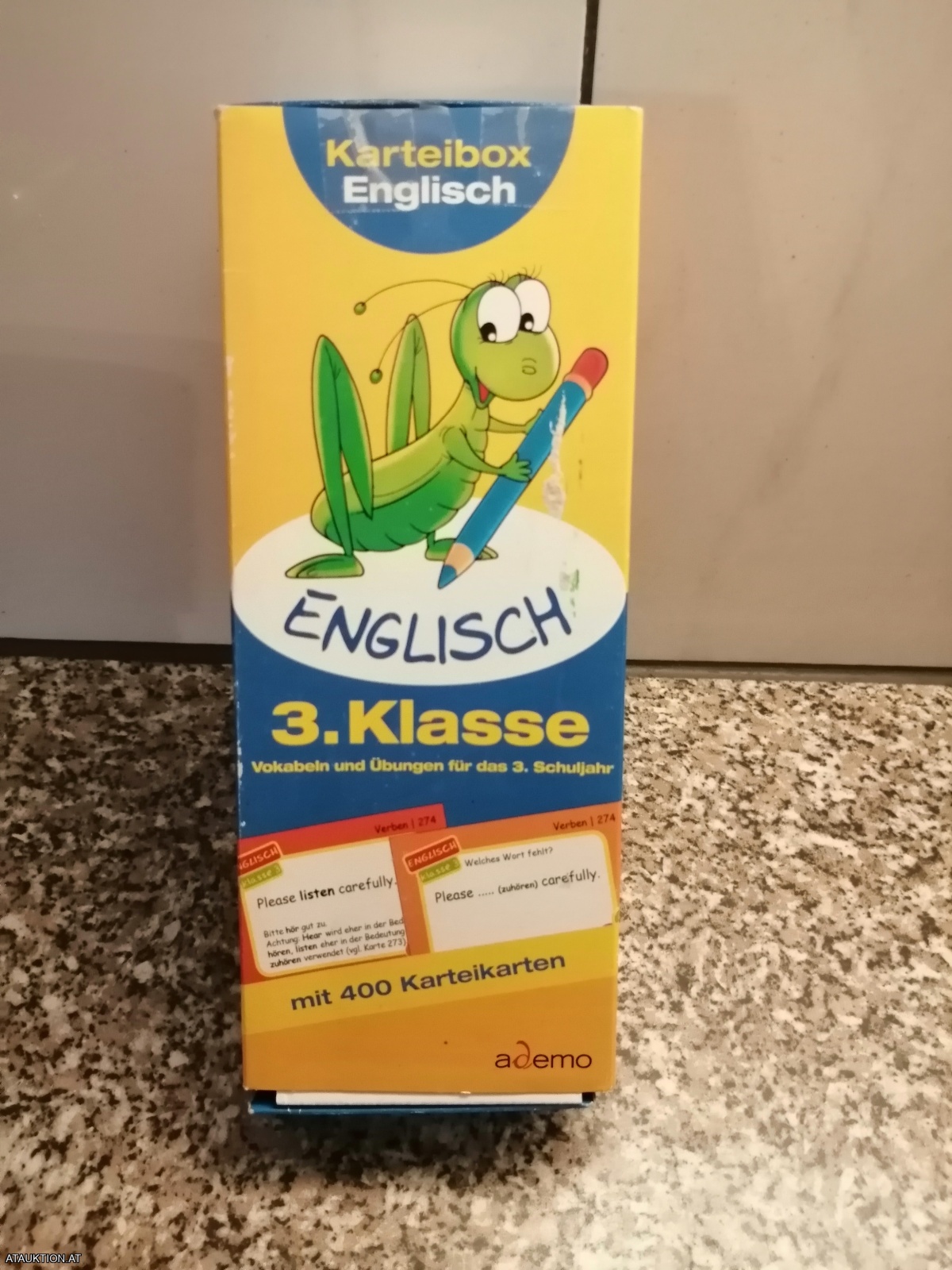 Englisch Vokabel Karteibox