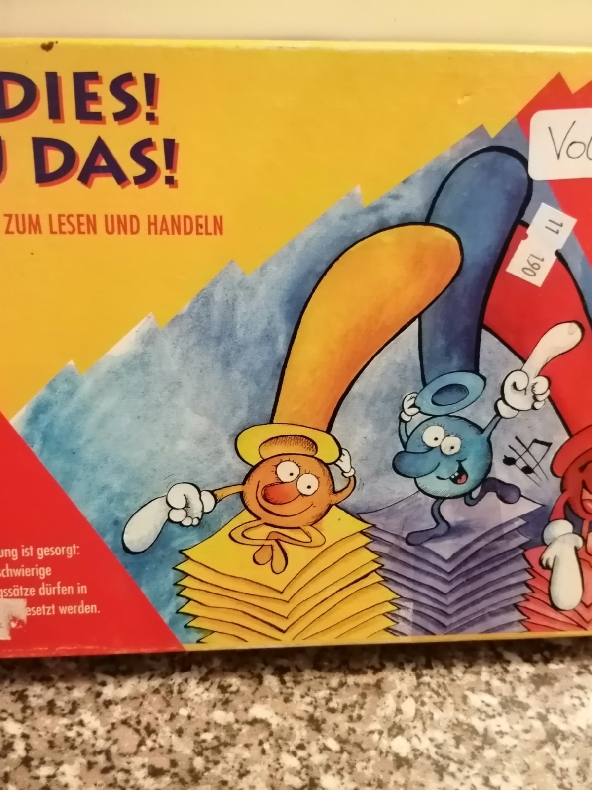 Kartenspiel Tu dies, Tu das