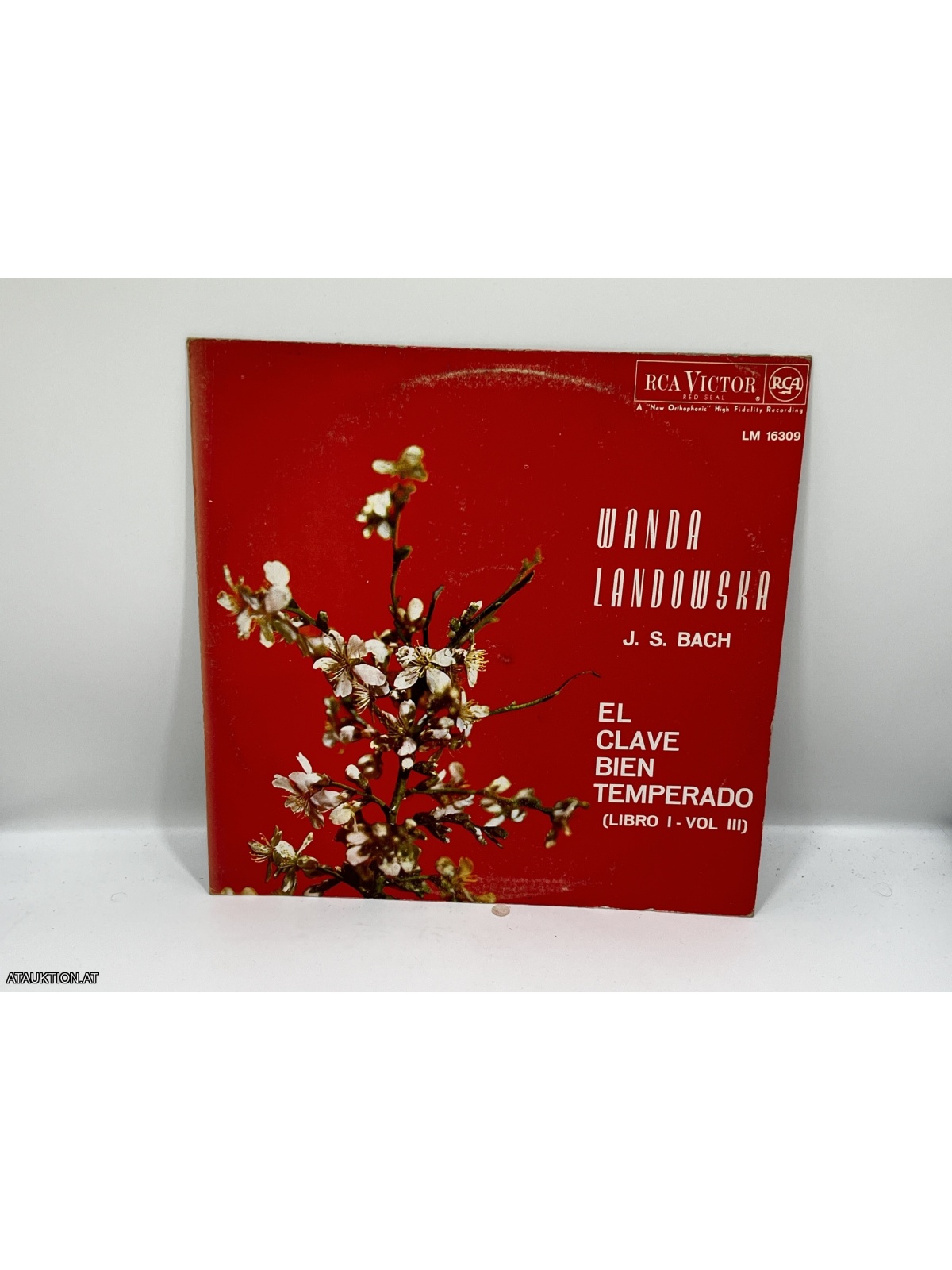 LP / J.S. Bach - Wanda Landowska – El Clave Bien Temperado, Libro I - Vol. III