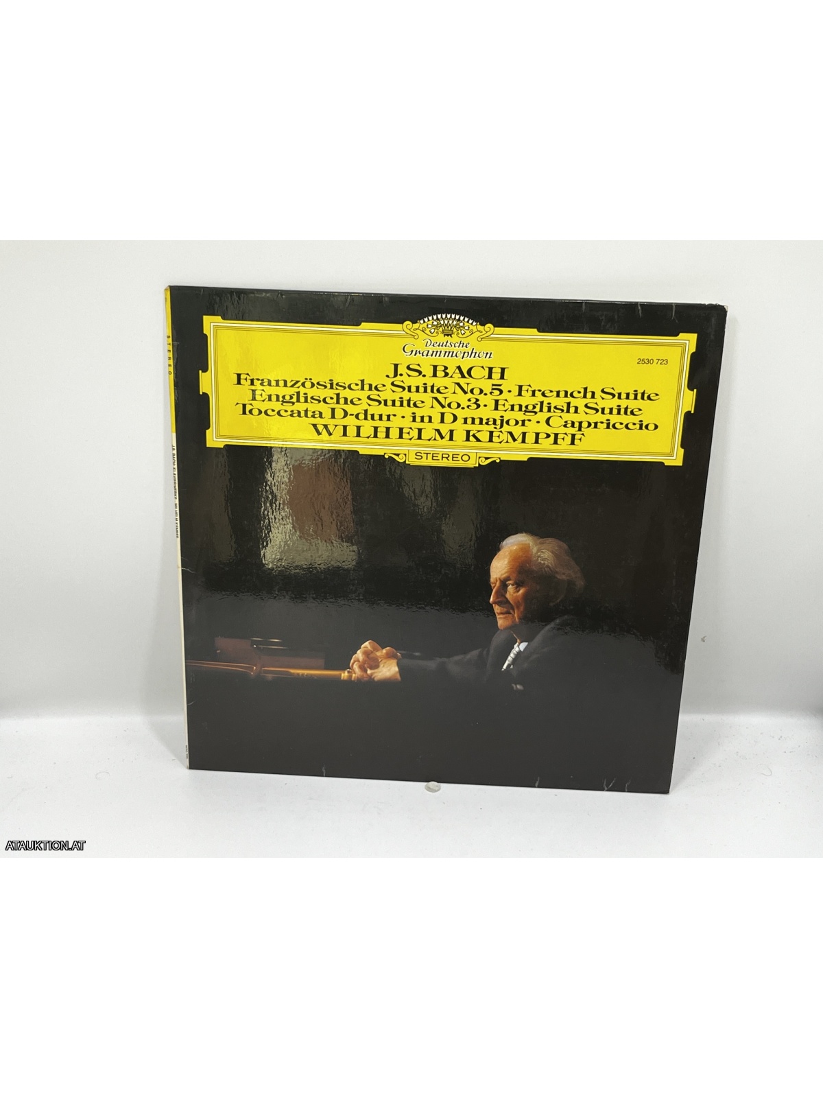 LP / J.S.Bach - Wilhelm Kempff – Französische Suite No.5 = French Suite, Englische Suite No.3