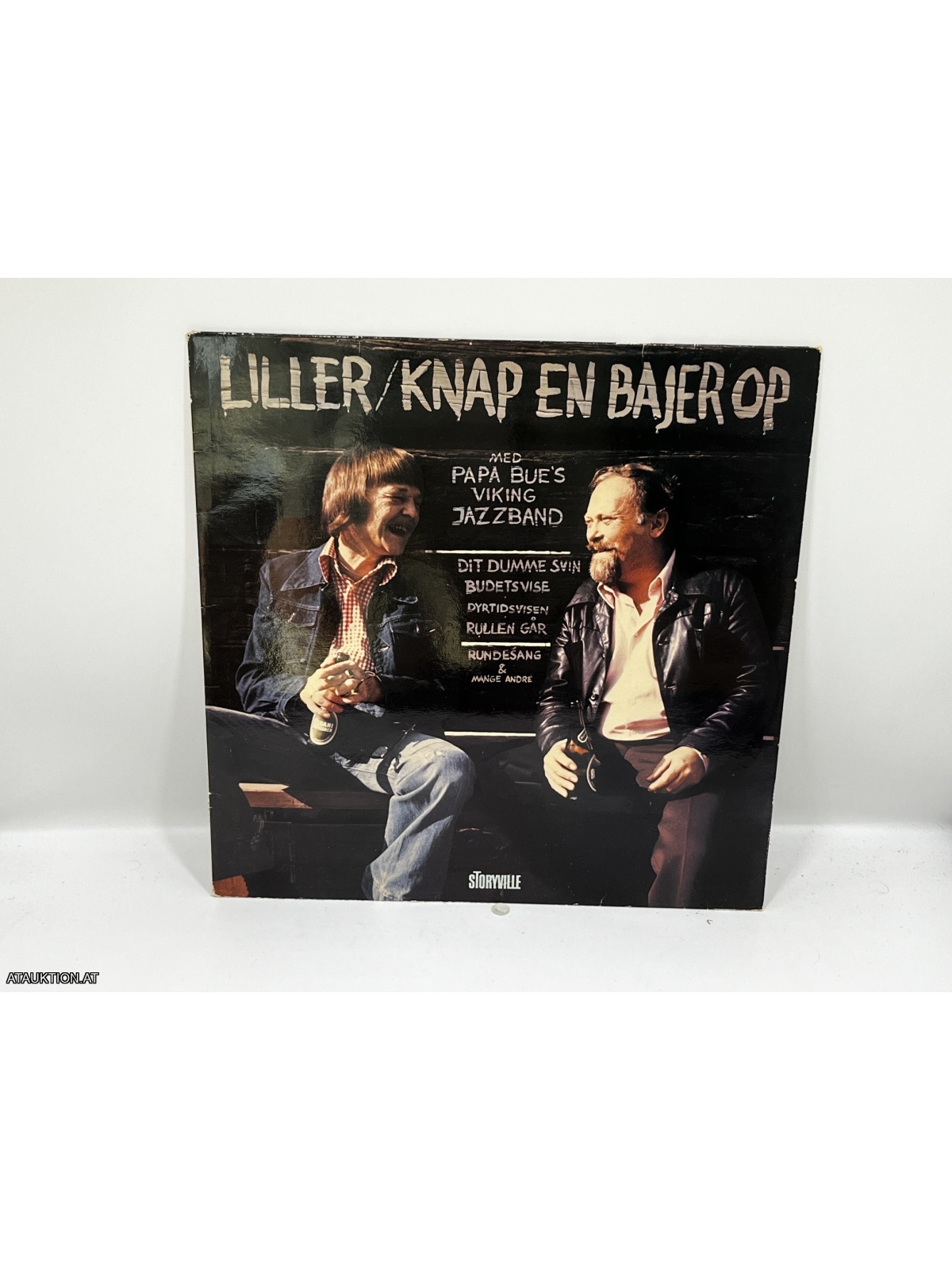 LP / Liller & Papa Bue's Viking Jazz Band – Knap En Bajer Op