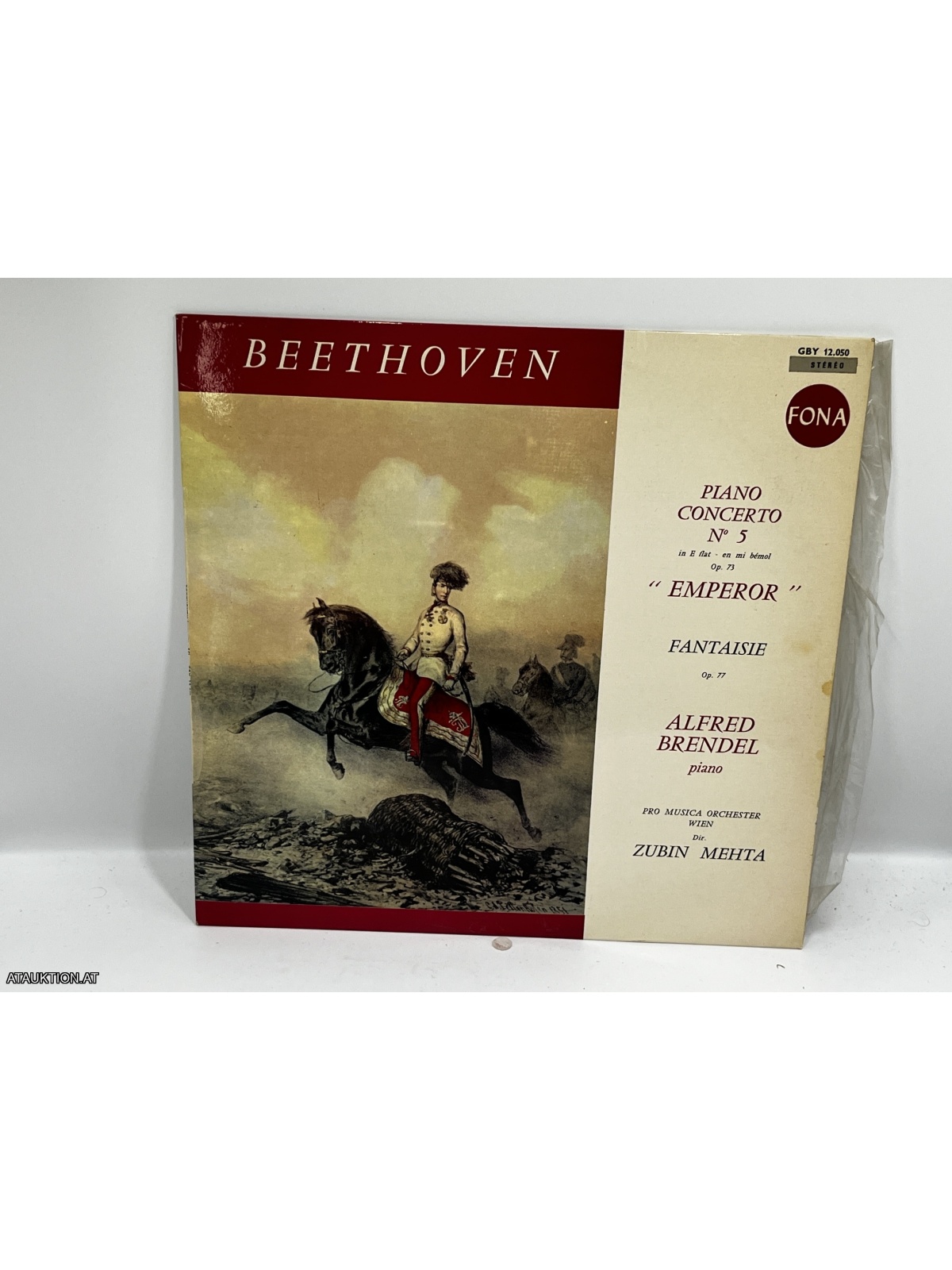 LP / Beethoven, Alfred Brendel, Pro Musica Orchester Wien, Zubin Mehta – Piano Concerto N° 5