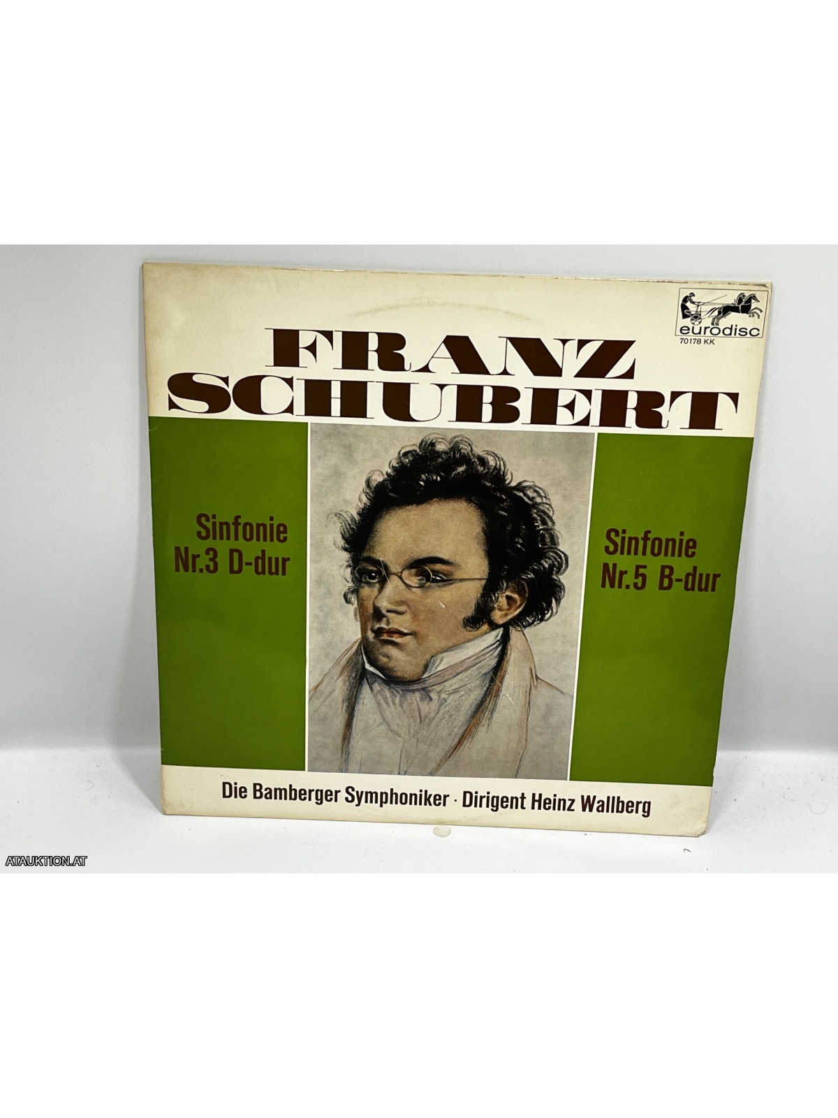 LP / Franz Schubert, Sinfonie Nr. 3, Sinfonie Nr. 5