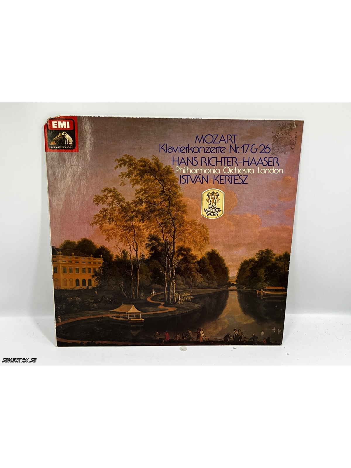 LP / Mozart - Hans Richter-Haaser, Philharmonia Orchestra London, István Kertész – Klavierkonzerte Nr. 17 & 26