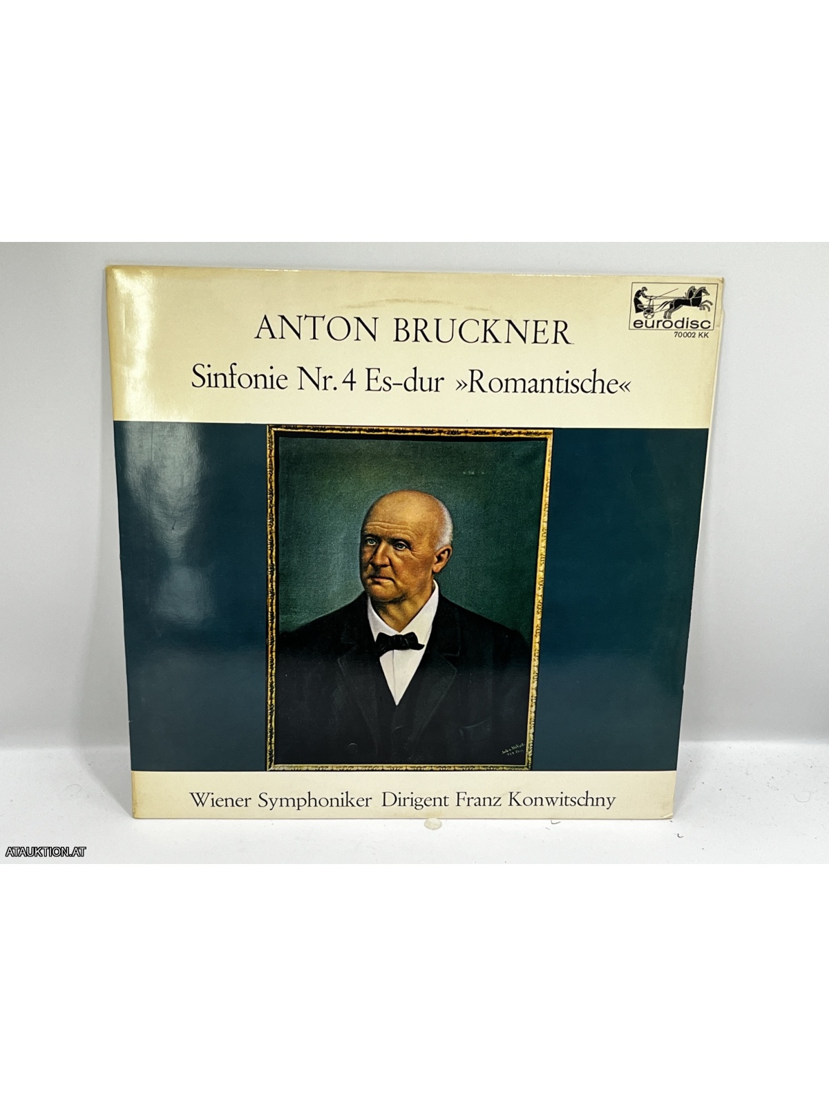 LP / Anton Bruckner / Wiener Symphoniker Dirigent Franz Konwitschny – Sinfonie Nr. 4 Es-dur »Romantische«