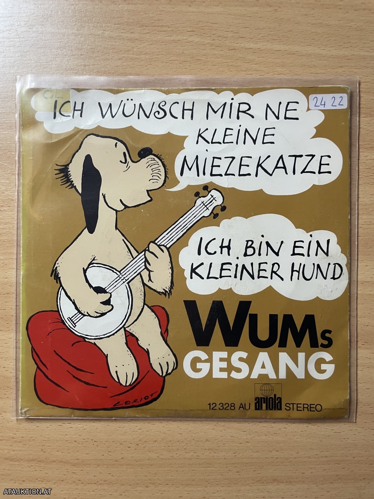 SINGLE / Wums Gesang – Ich Wünsch Mir Ne Kleine Miezekatze / Ich Bin Ein Kleiner Hund