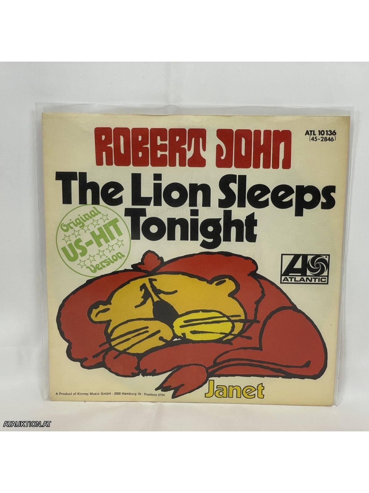 SINGLE / Robert John – The Lion Sleeps Tonight