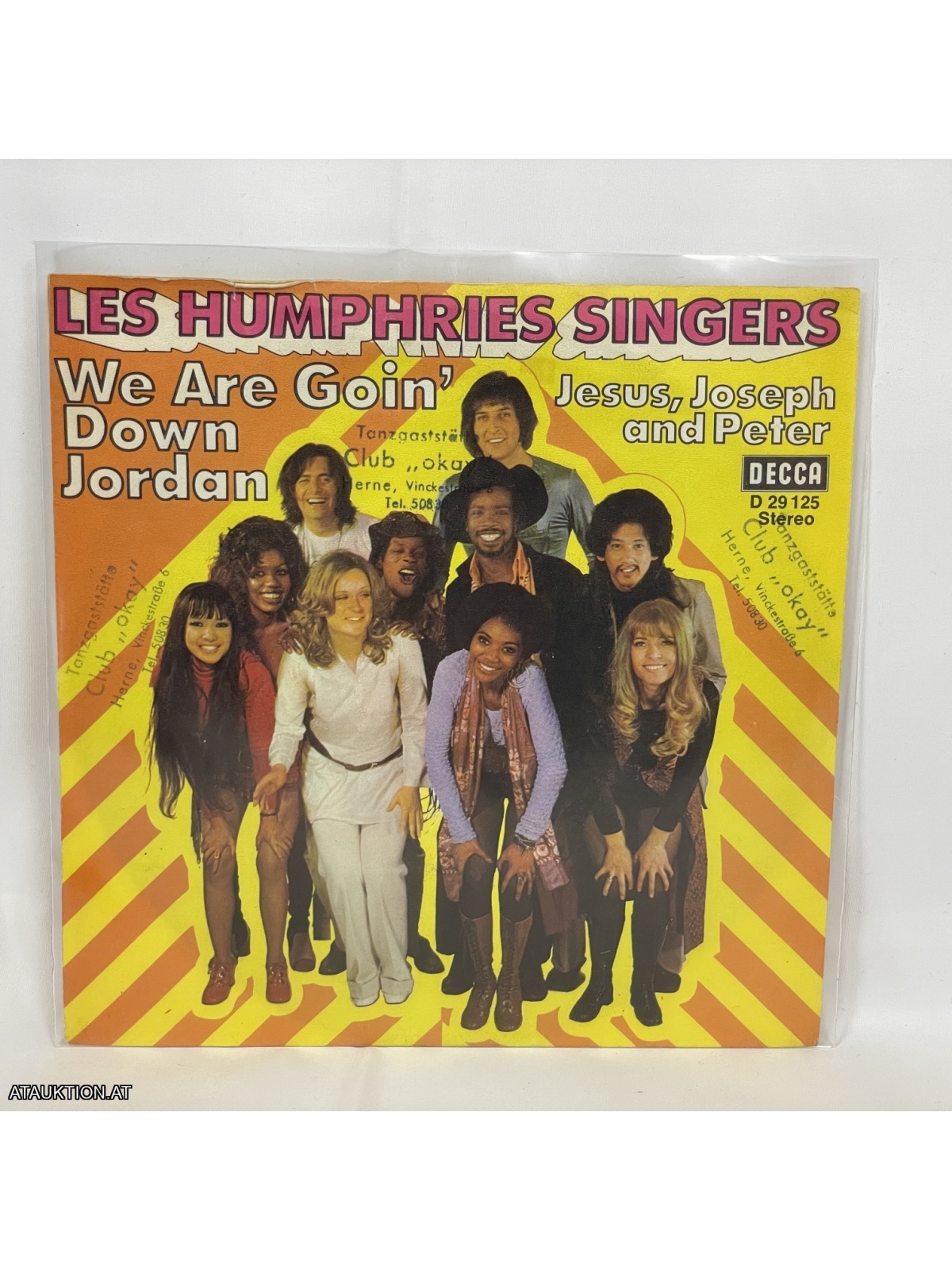 SINGLE / Les Humphries Singers – We Are Goin' Down Jordan