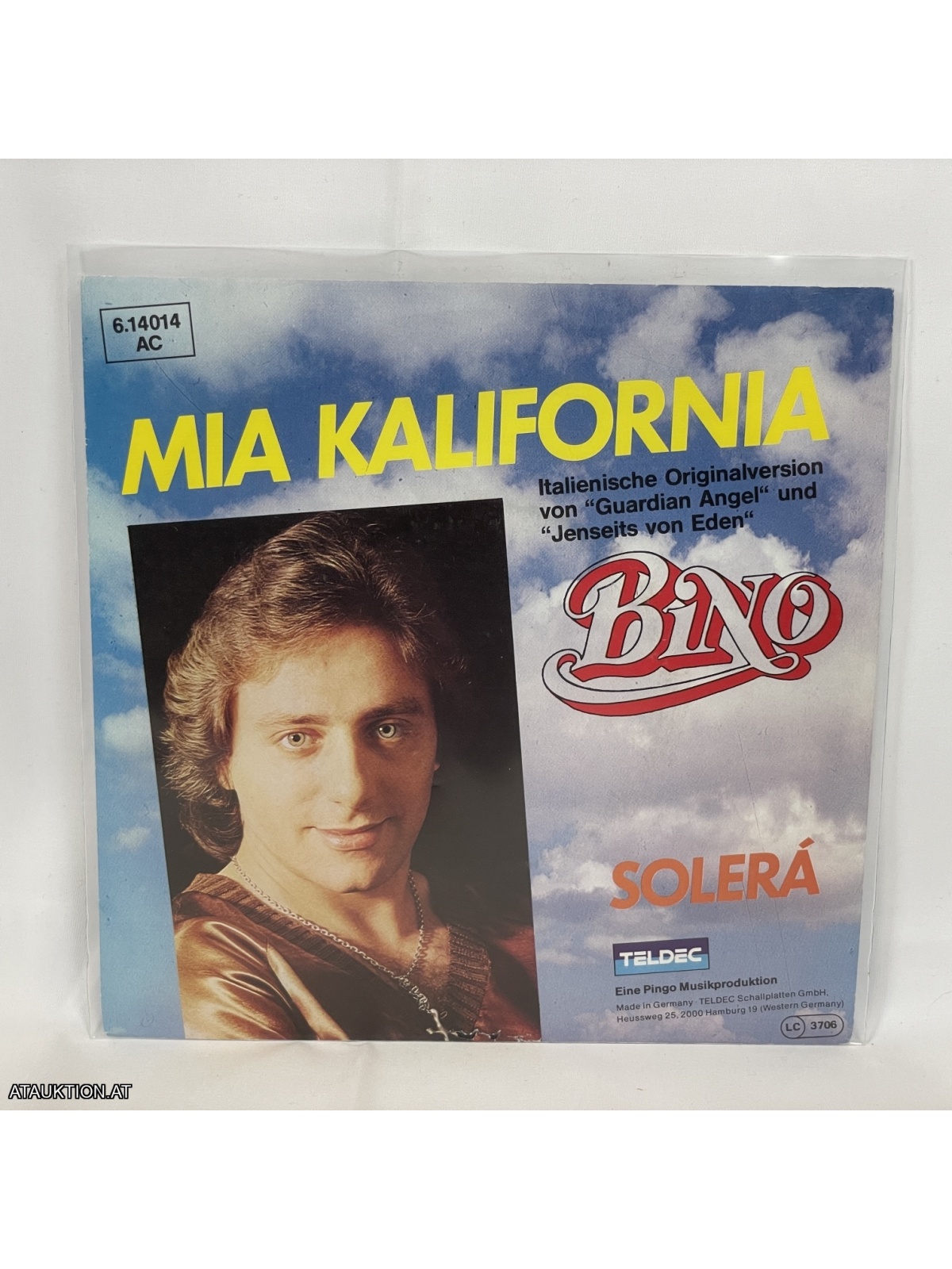 SINGLE / Bino – Mia Kalifornia