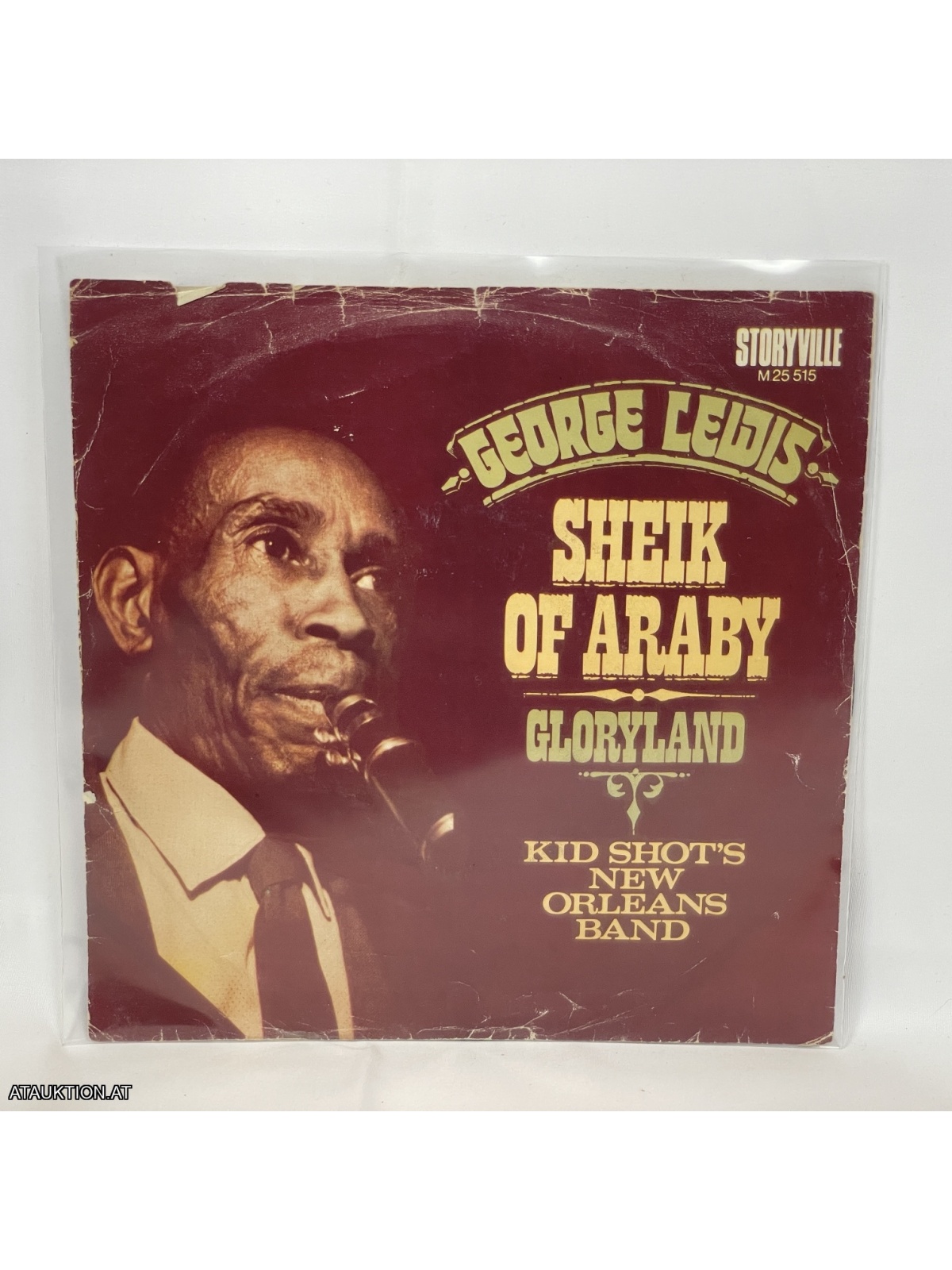 SINGLE / George Lewis, Kid Shot's New Orleans Band – Sheik Of Araby