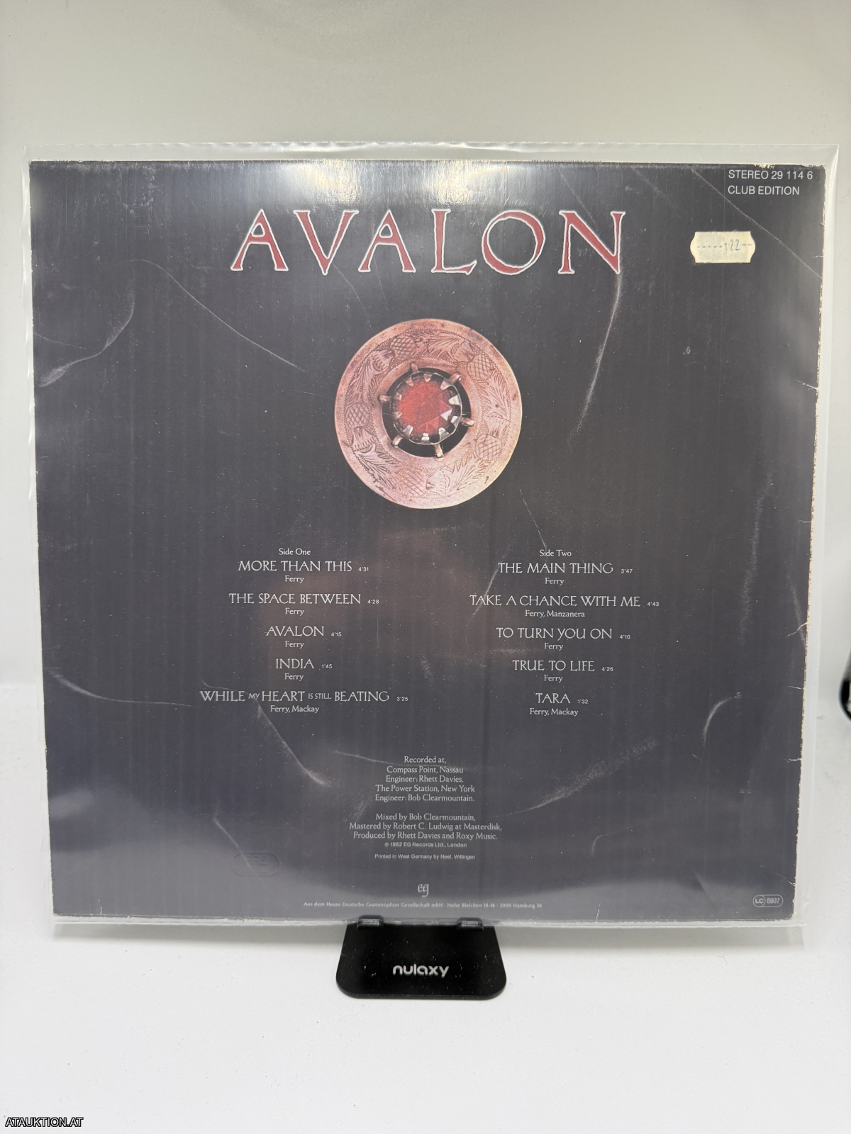 LP / Roxy Music – Avalon