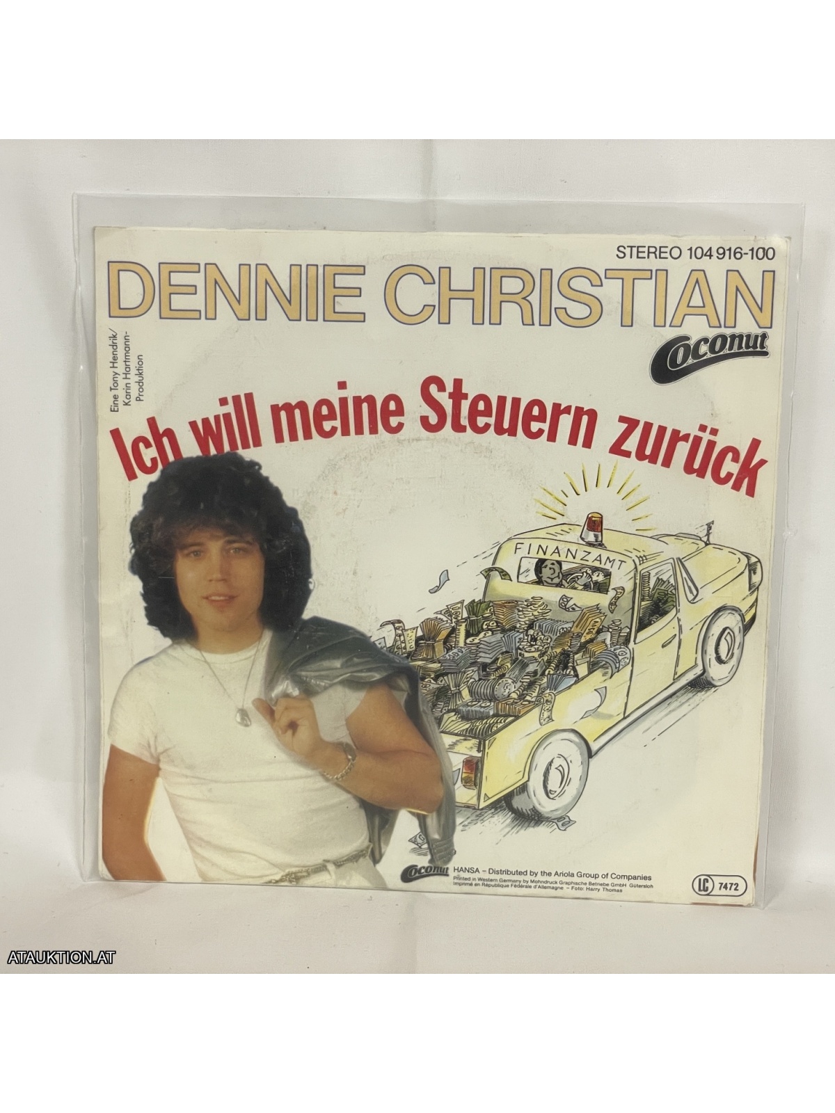 SINGLE / Dennie Christian – Ich Will Meine Steuern Zurück