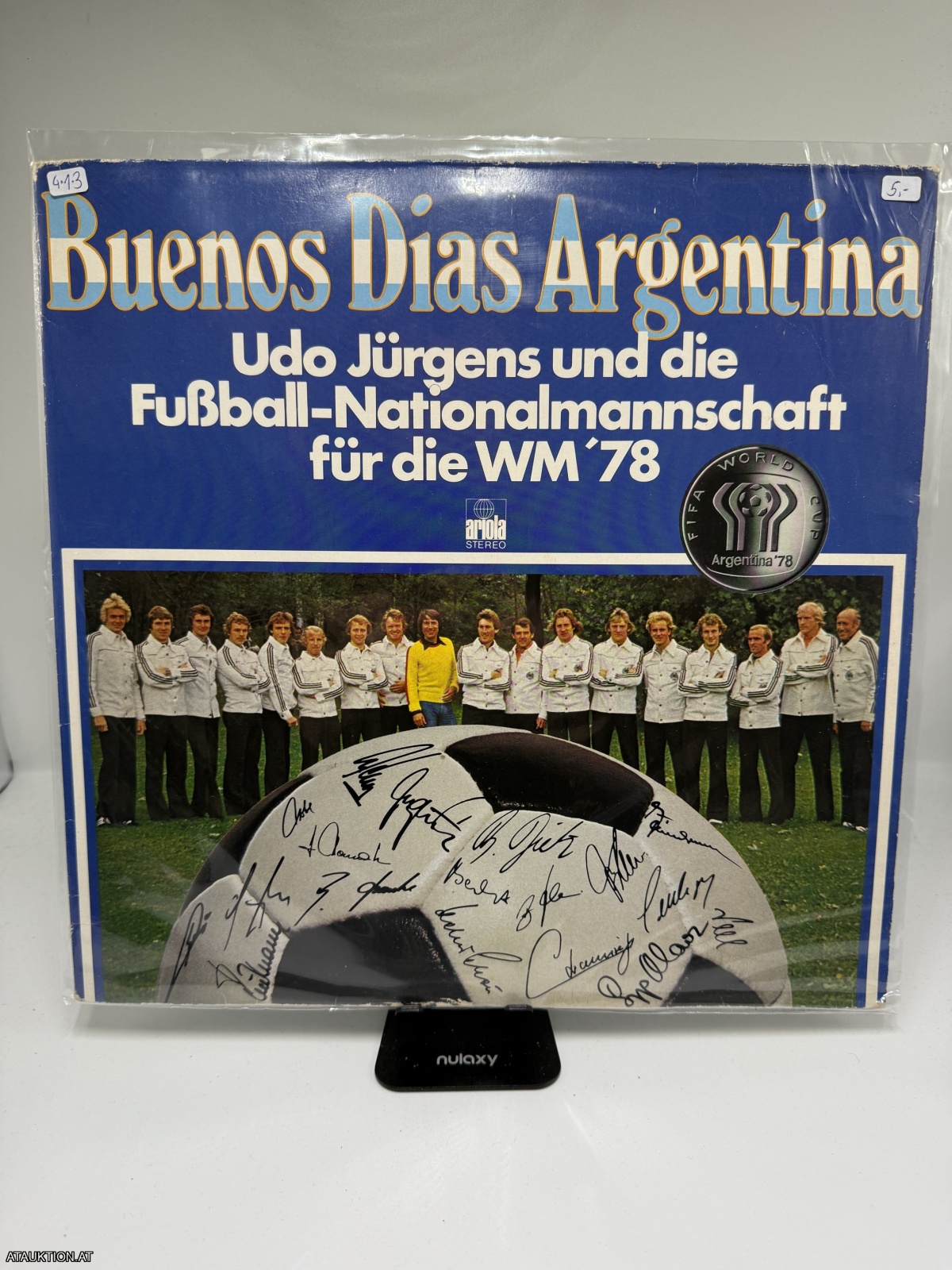 LP / Udo Jürgens Und Die Fußball-Nationalmannschaft – Buenos Dias Argentina