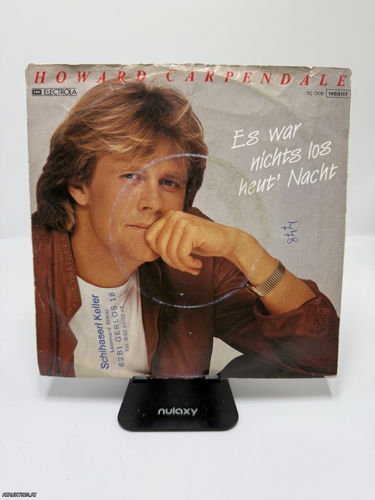 Single / Howard Carpendale – Es War Nichts Los Heut' Nacht