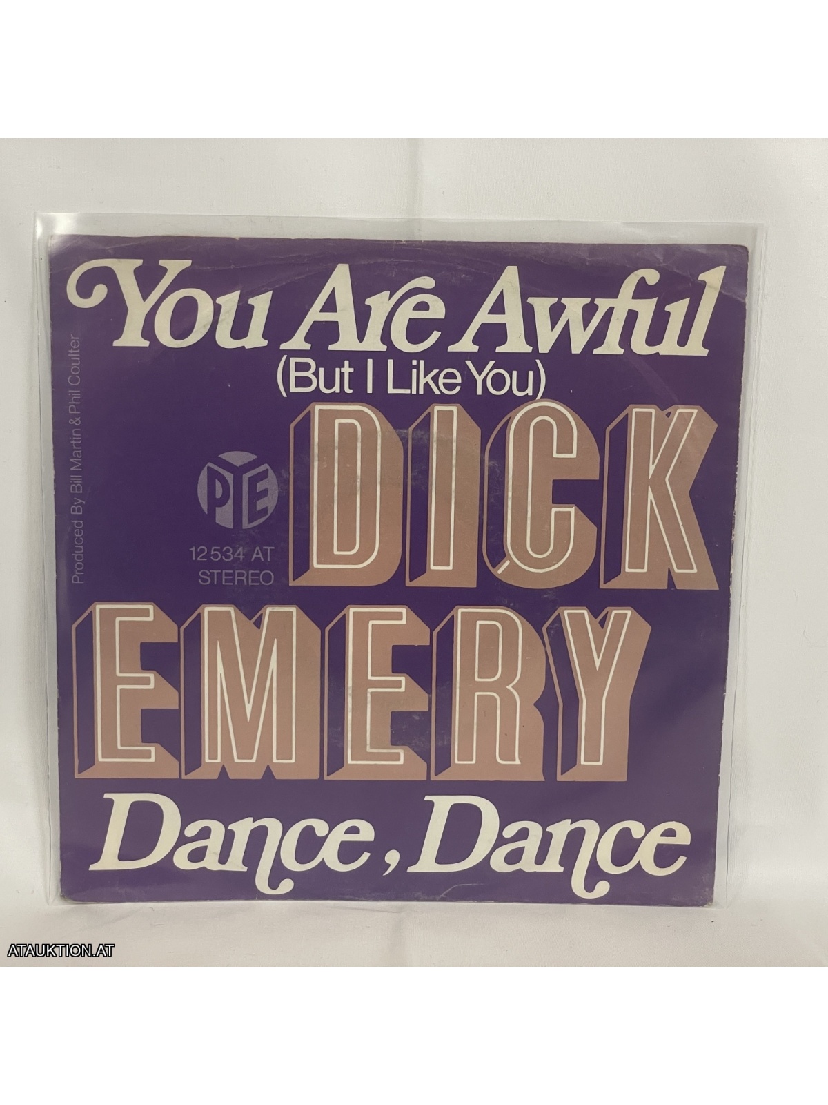 SINGLE / Dick Emery – You Are Awful (But I Like You) / Dance, Dance