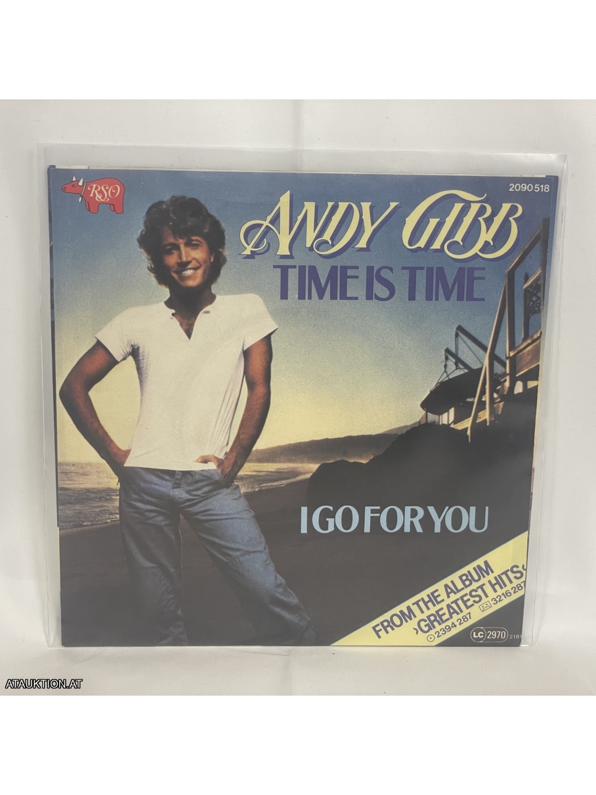 SINGLE / Andy Gibb – Time Is Time / I Go For You