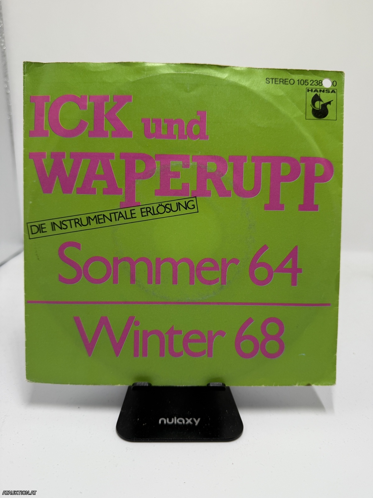 Single / Ick Und Waperupp – Sommer 64 / Winter 68