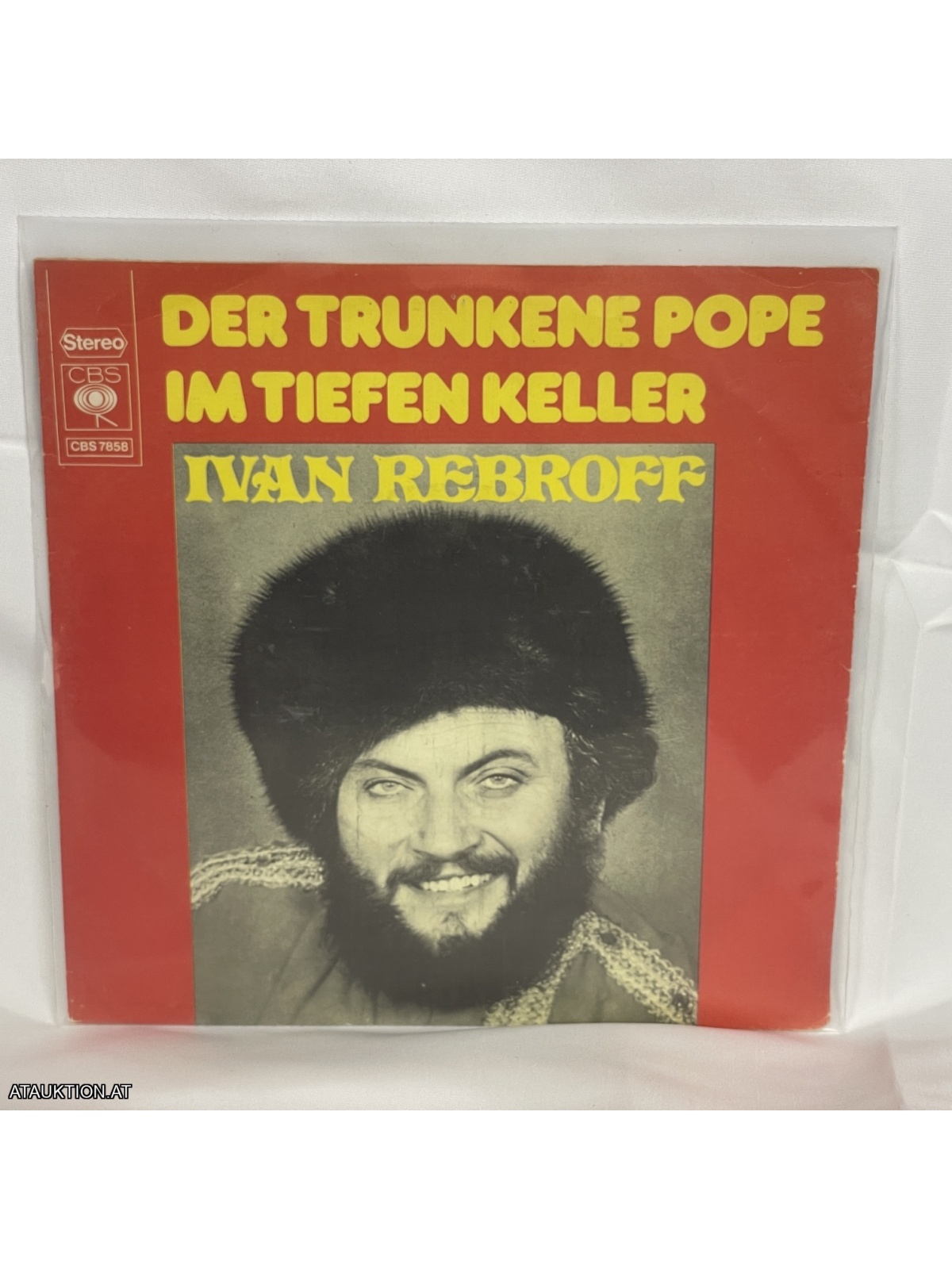 SINGLE / Ivan Rebroff - Der trunkene Pope / Im tiefen Keller