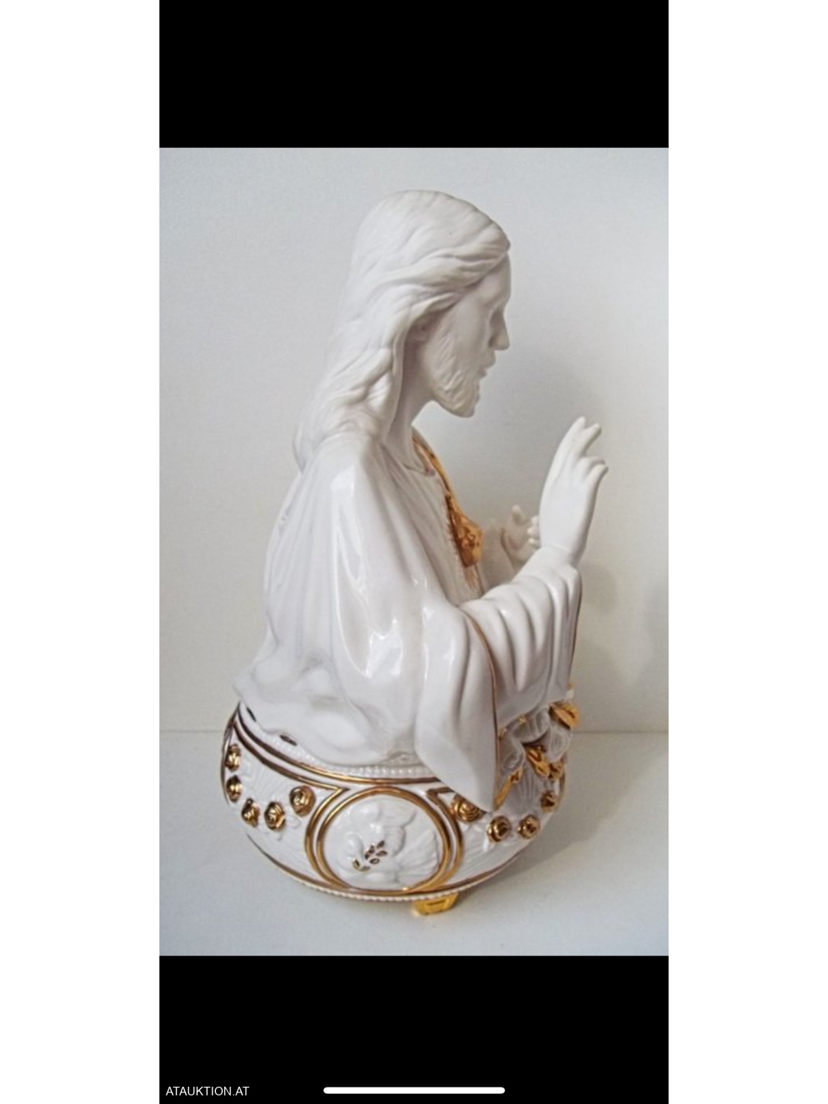 Franklin Mint „The Sacred Heart of Jesus“ Musikbox