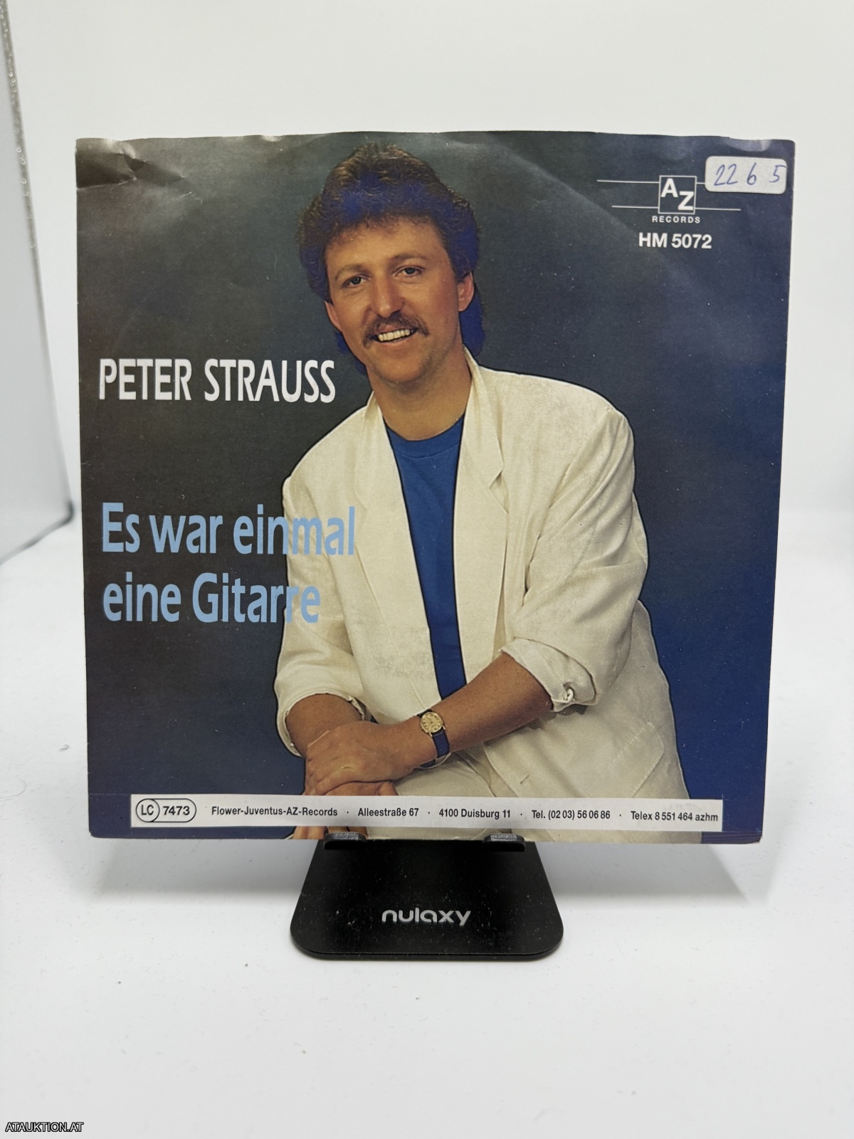 Single / Peter Strauss – Es War Einmal Eine Gitarre