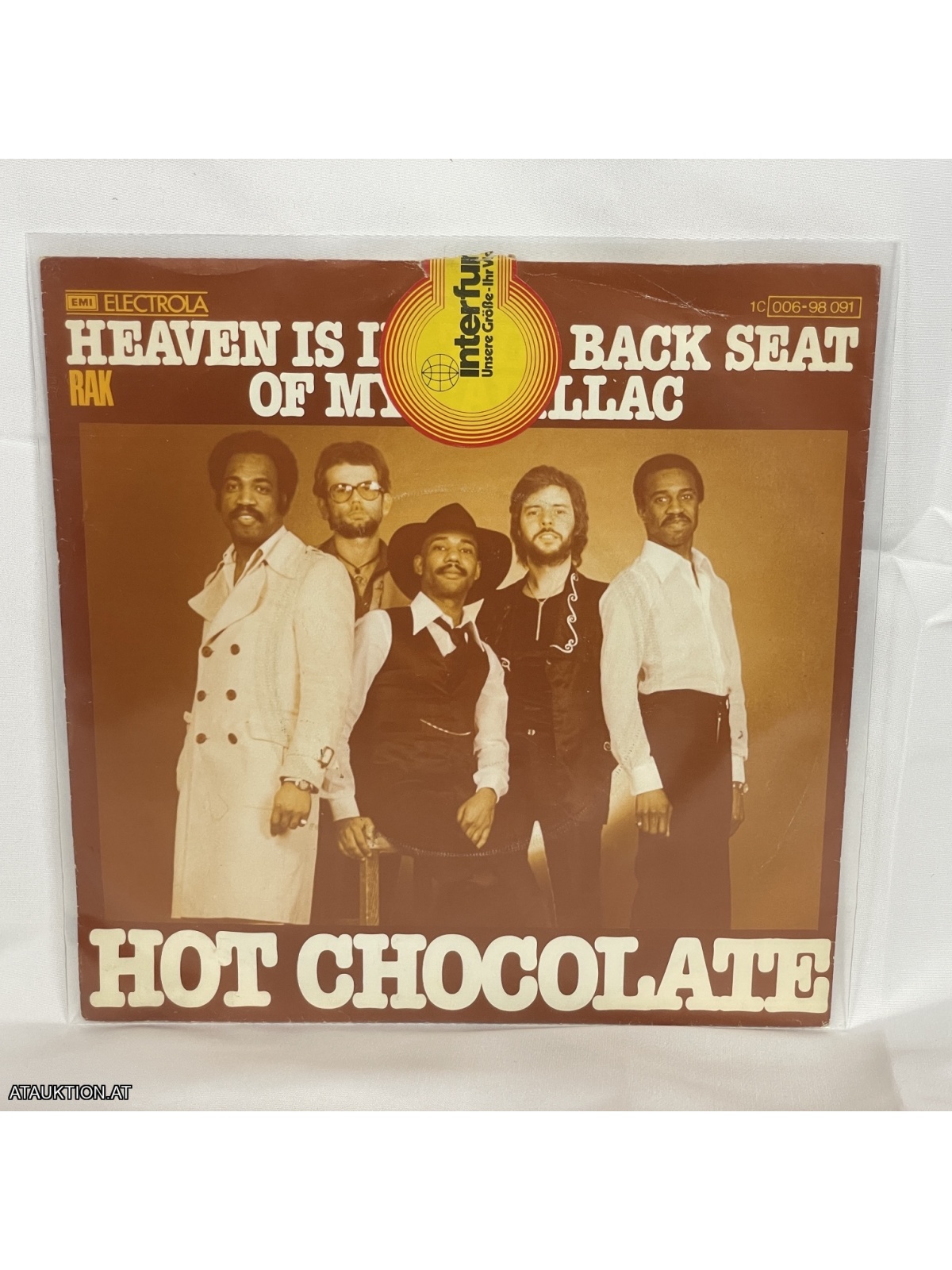 SINGLE / Hot Chocolate – Heaven Is In The Back Seat Of My Cadillac