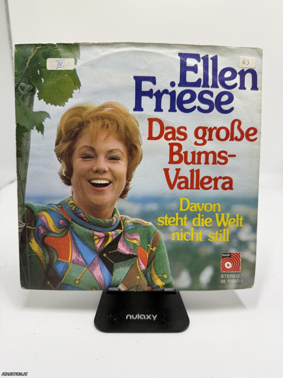 Single / Ellen Friese – Das Große Bums-Vallera