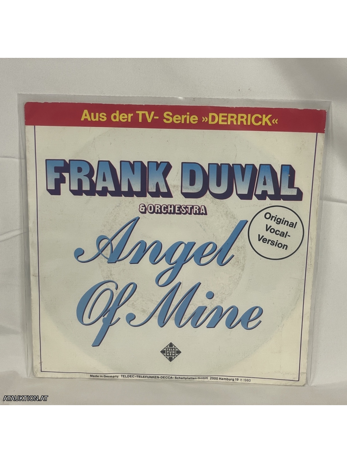 SINGLE / Frank Duval & Orchestra – Angel Of Mine