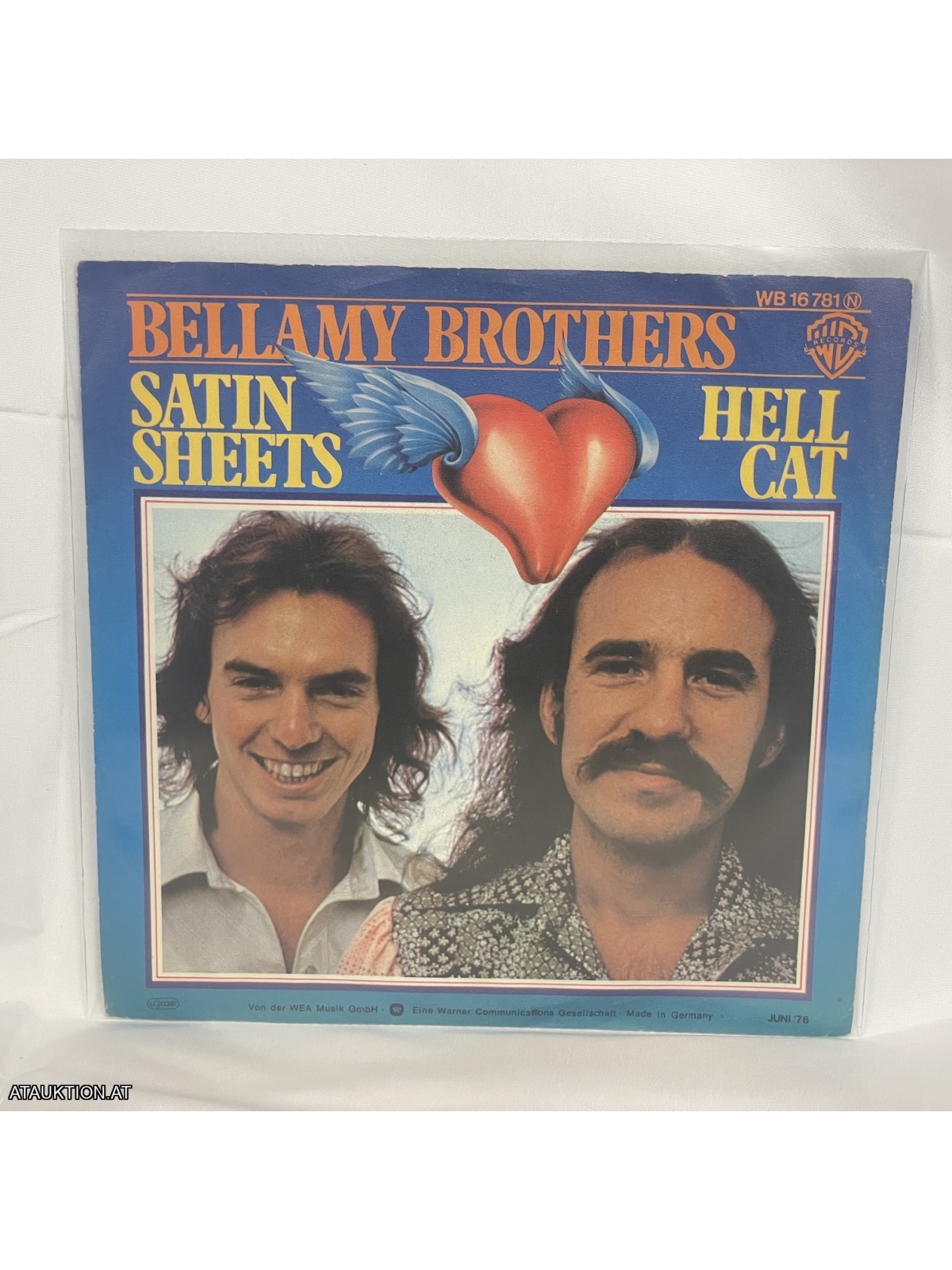 SINGLE / Bellamy Brothers – Satin Sheets / Hell Cat