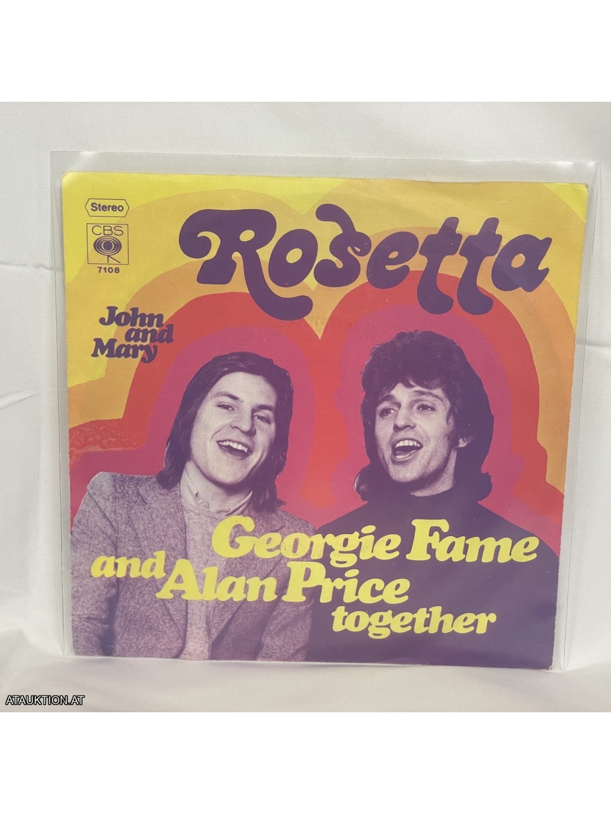 SINGLE / Georgie Fame And Alan Price – Rosetta