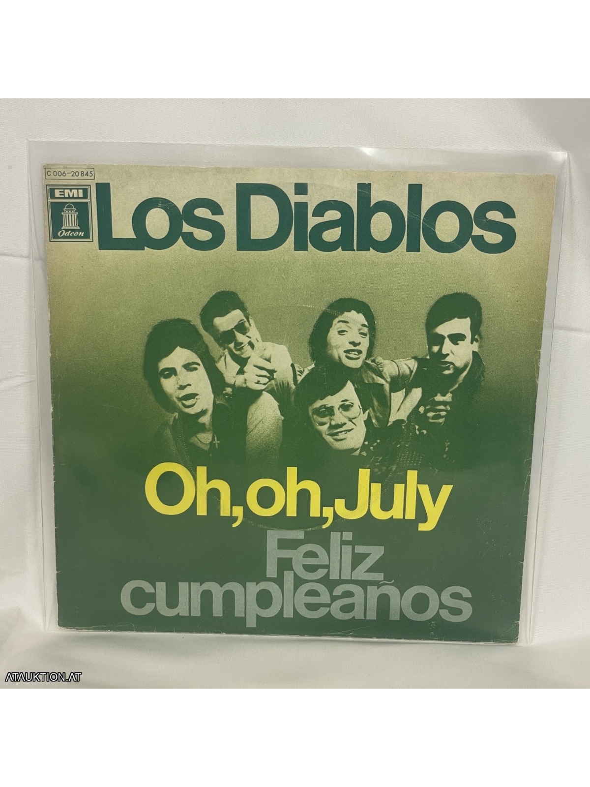 SINGLE / Los Diablos – Oh,Oh,July / Feliz Cumpleanos