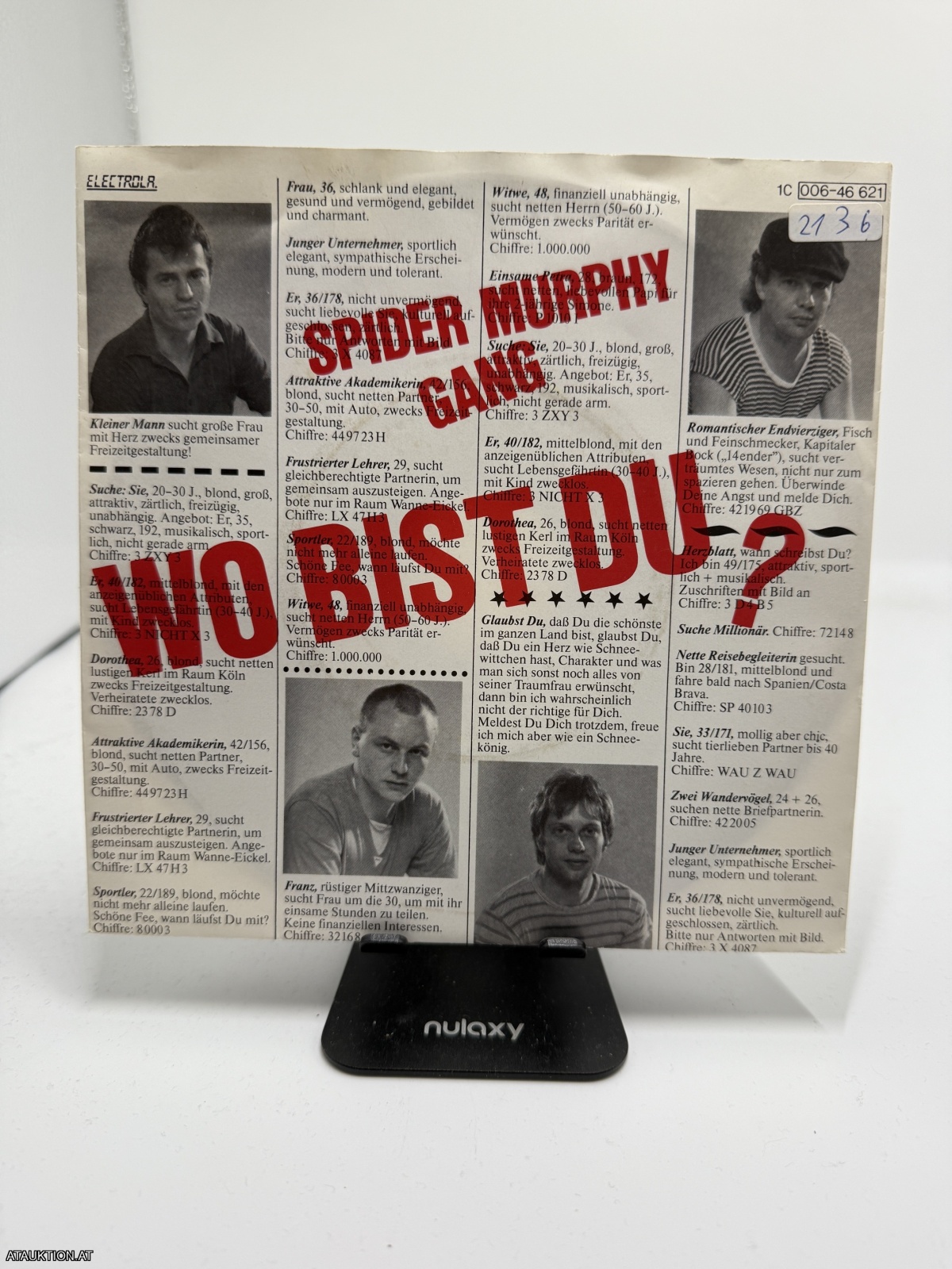 Single / Spider Murphy Gang – Wo Bist Du?