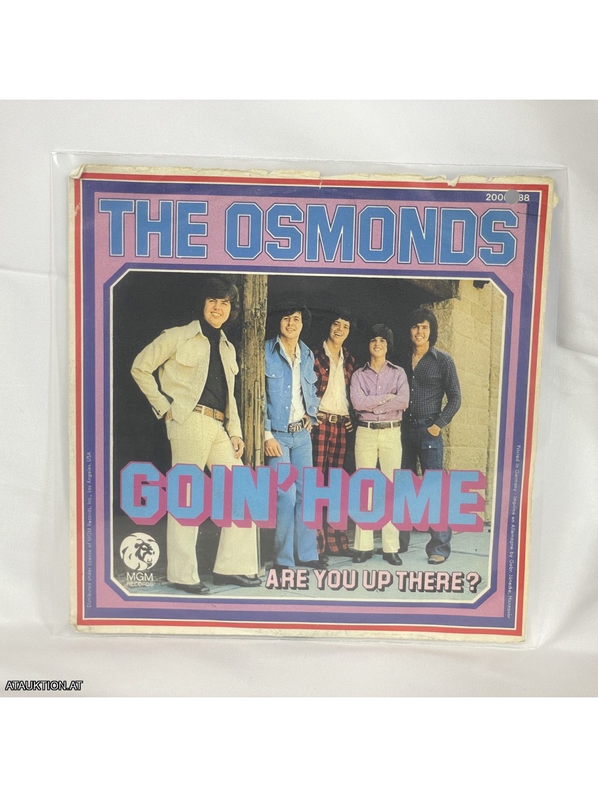 SINGLE / The Osmonds – Goin' Home